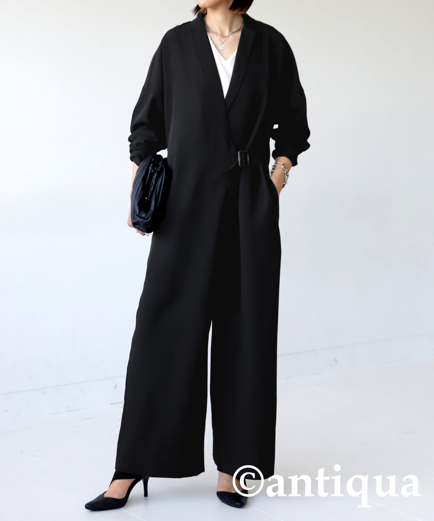 Ladies Tidy Jumpsuit Long-Sleeved