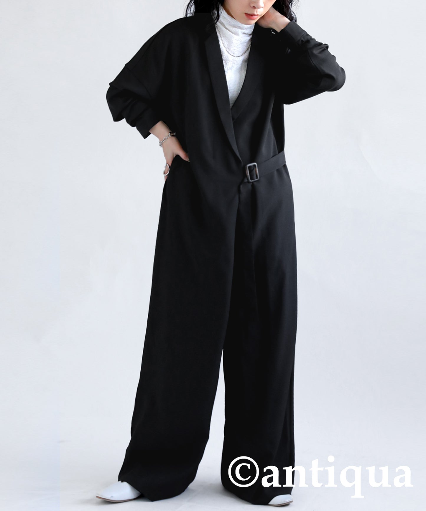 Ladies Tidy Jumpsuit Long-Sleeved