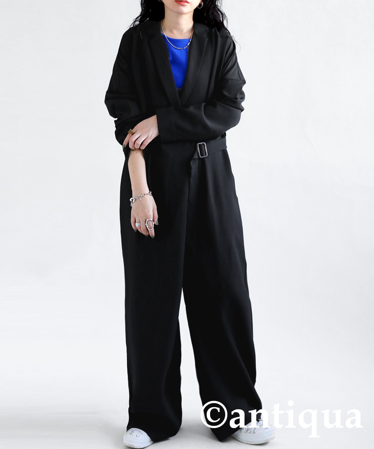 Ladies Tidy Jumpsuit Long-Sleeved