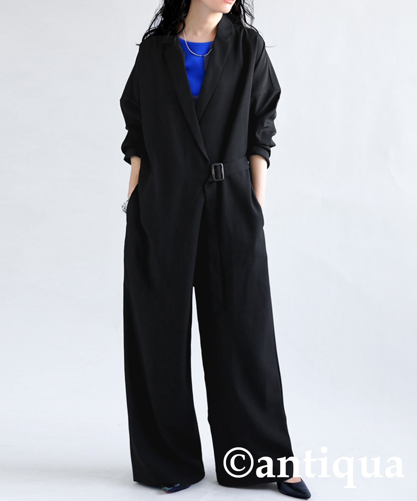 Ladies Tidy Jumpsuit Long-Sleeved