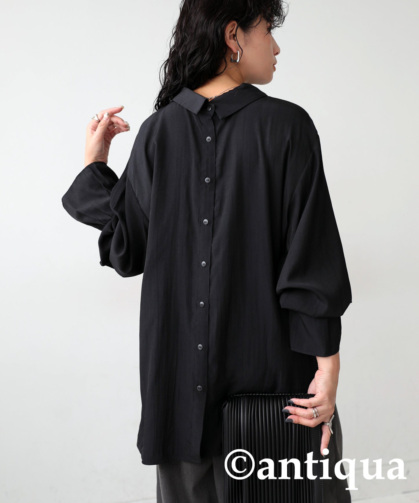 2WAY Sleeve Conscious Shirt Ladies