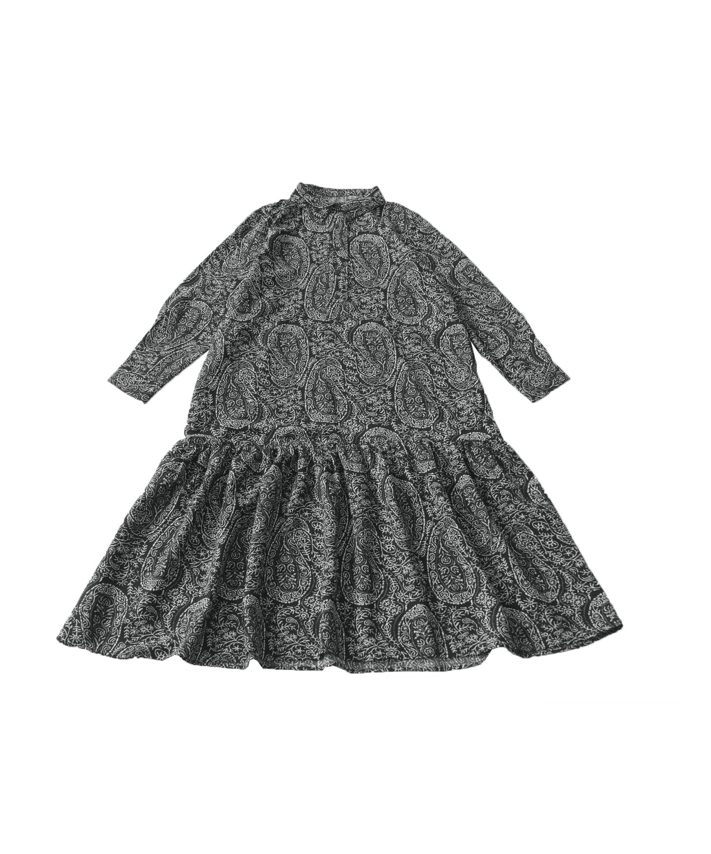 Paisley pattern gather dress Ladies