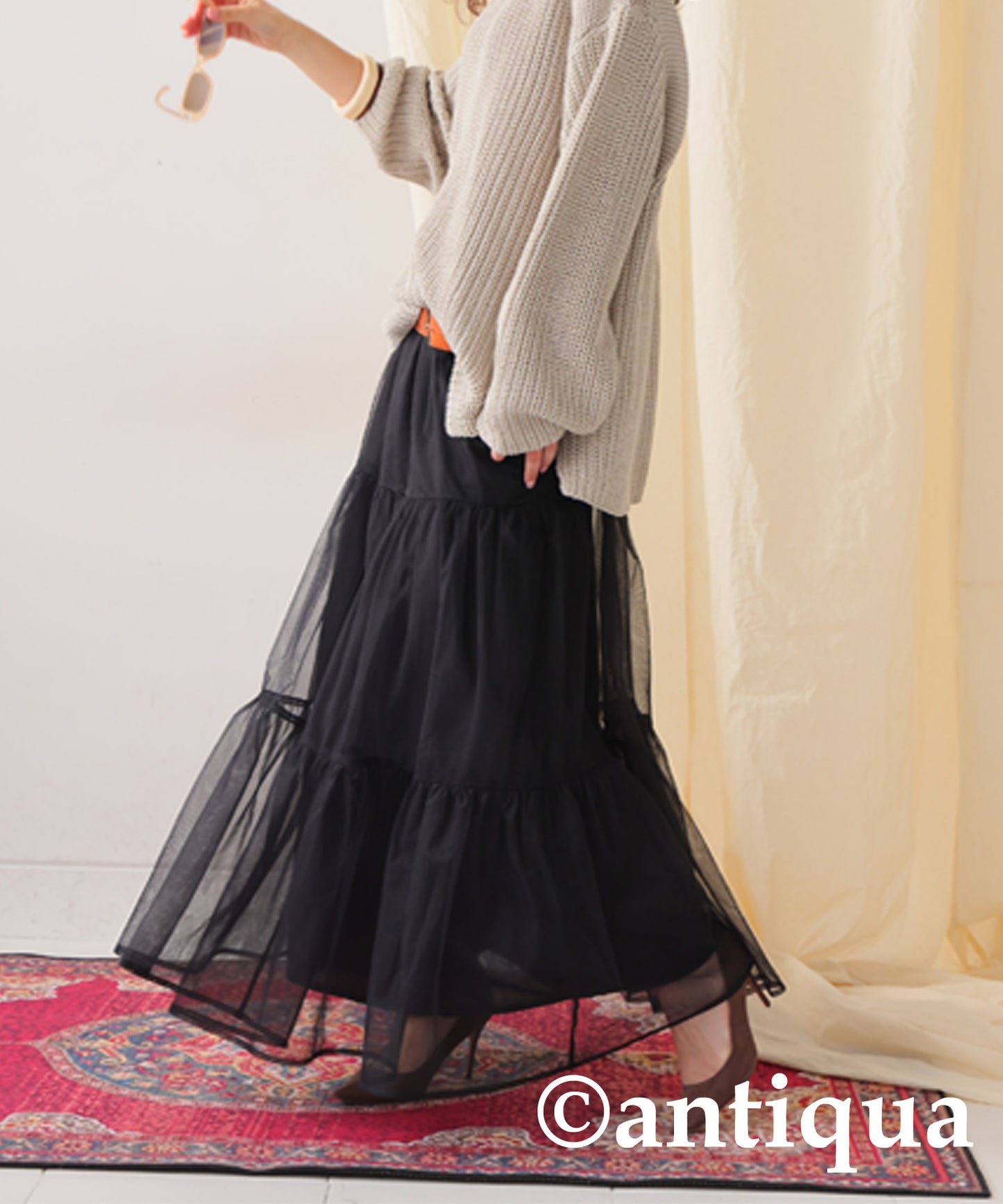 Tulle Tiered Skirt Ladies