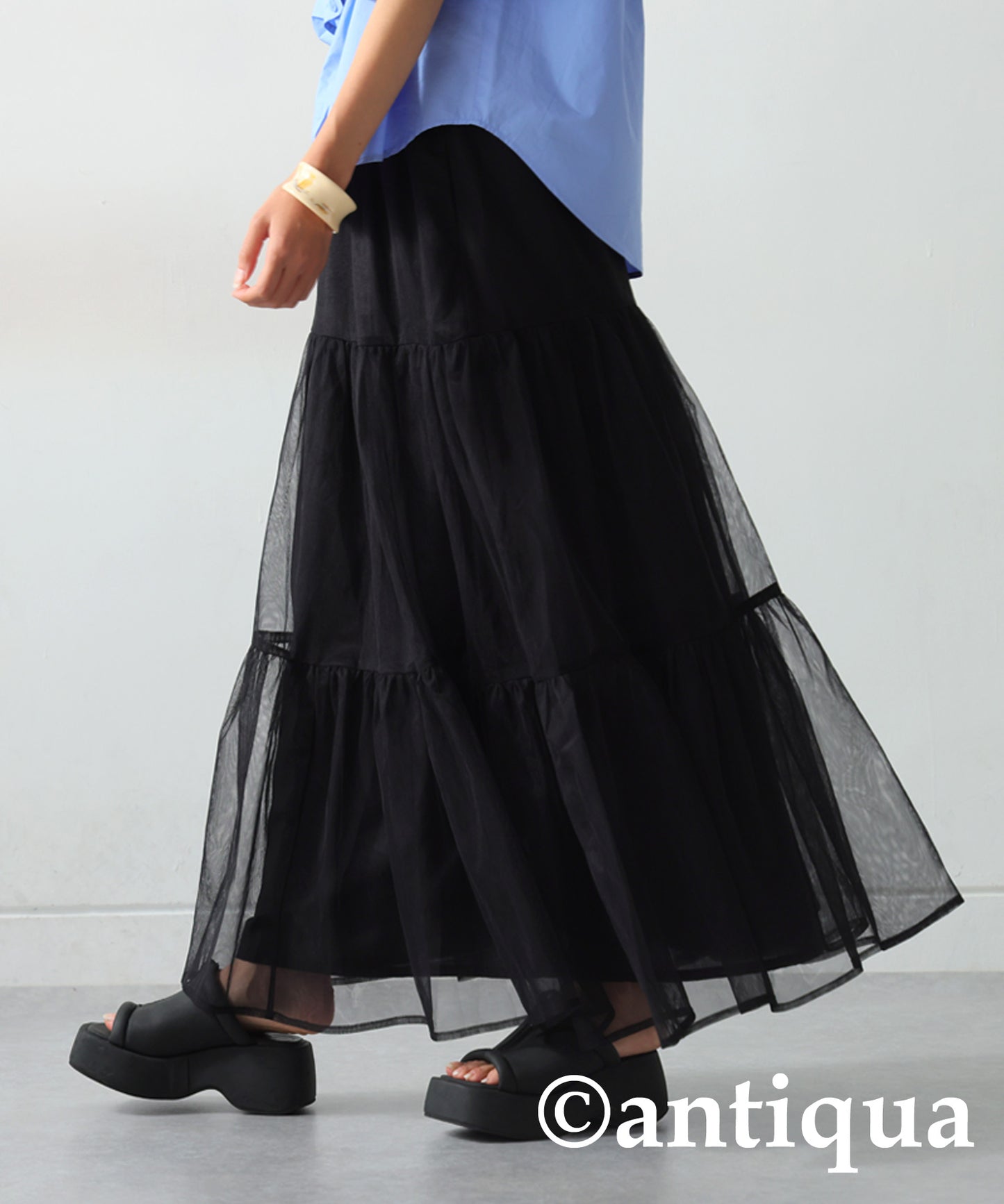 Tulle Tiered Skirt Ladies