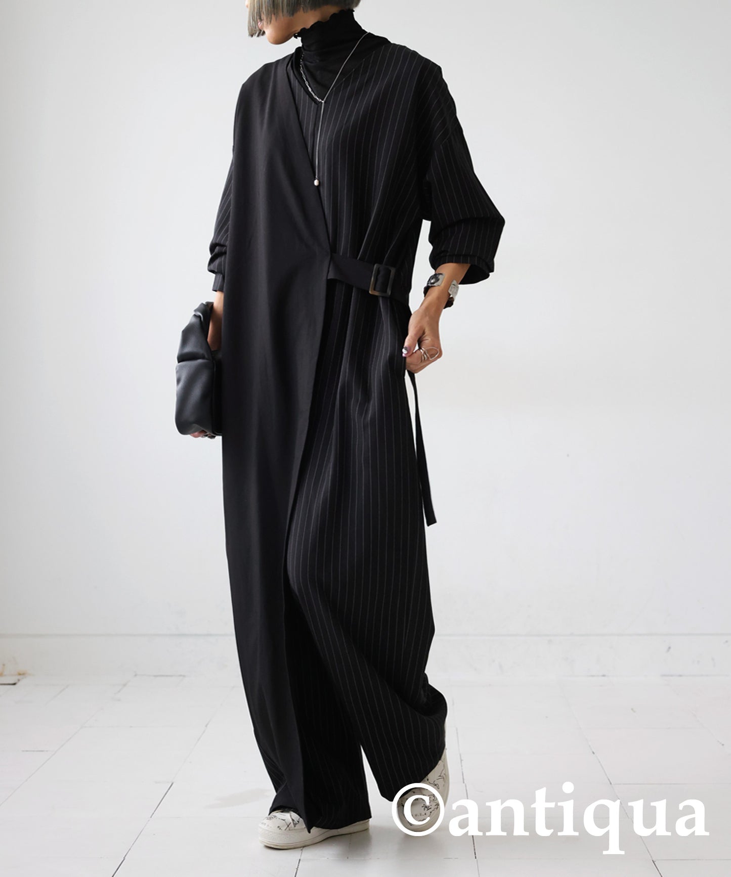 Stripe Jumpsuit Ladies