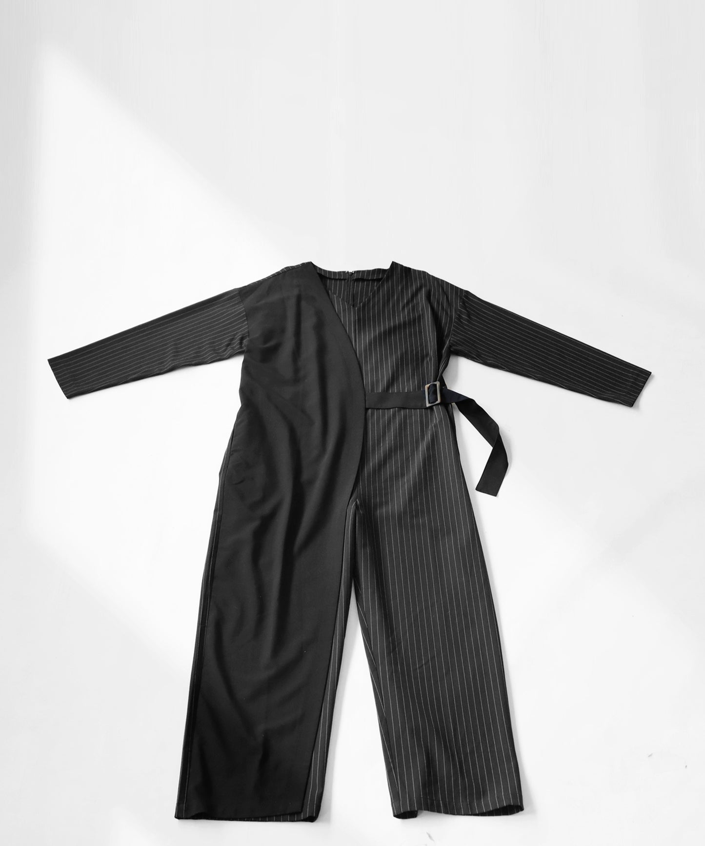 Stripe Jumpsuit Ladies