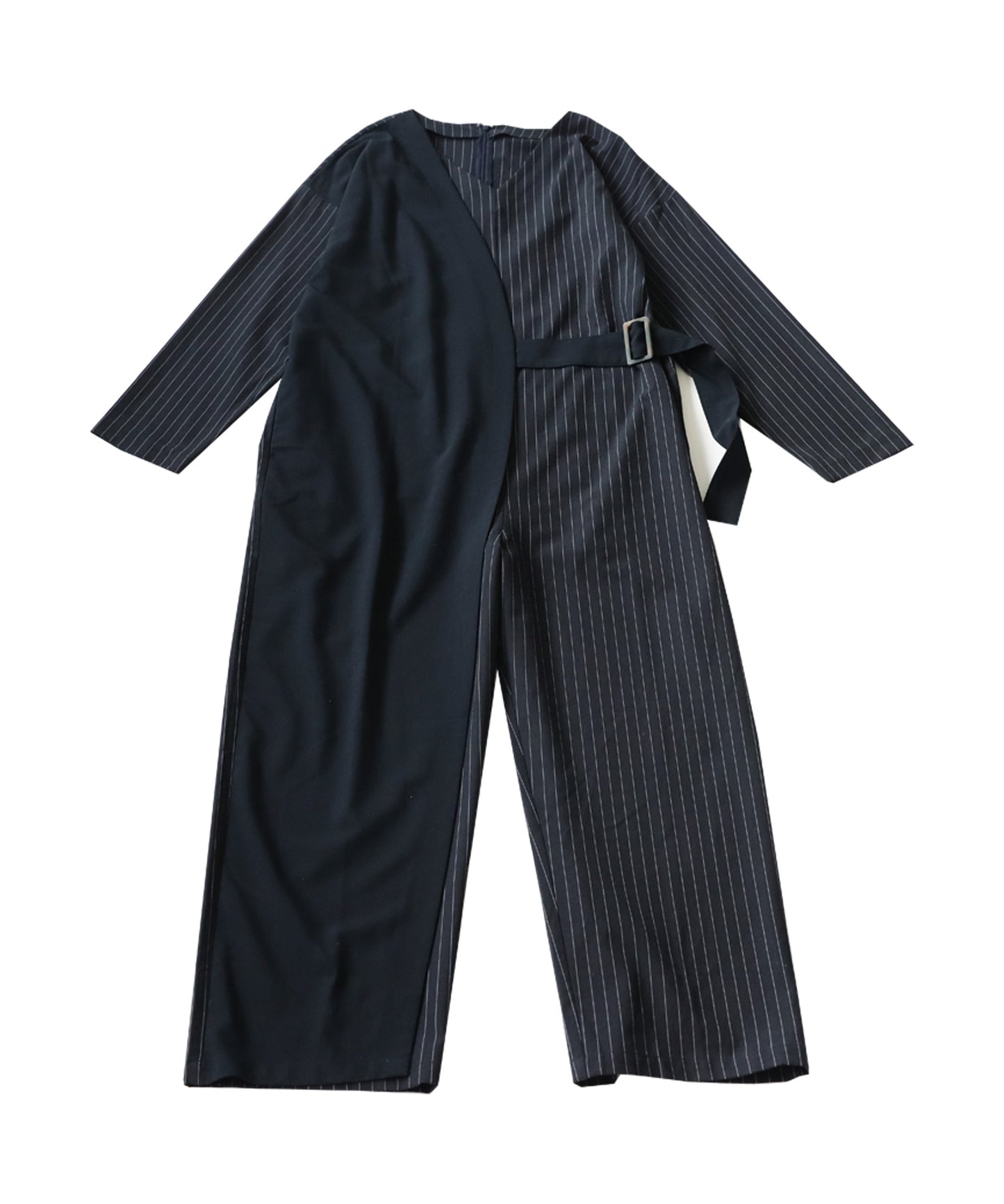 Stripe Jumpsuit Ladies