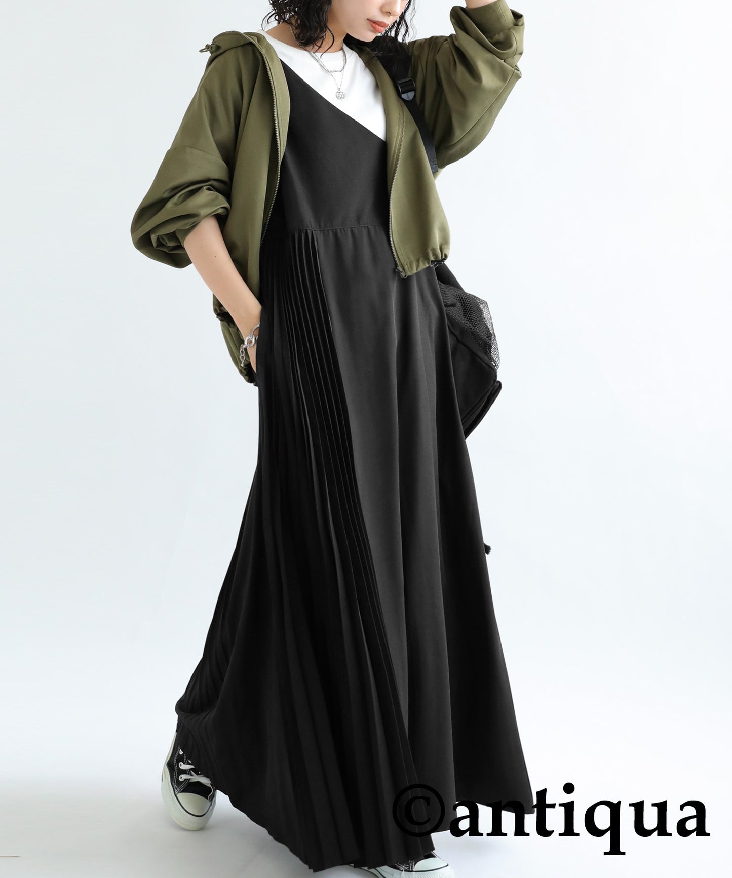 Asymmetry Salopette Dress Ladies