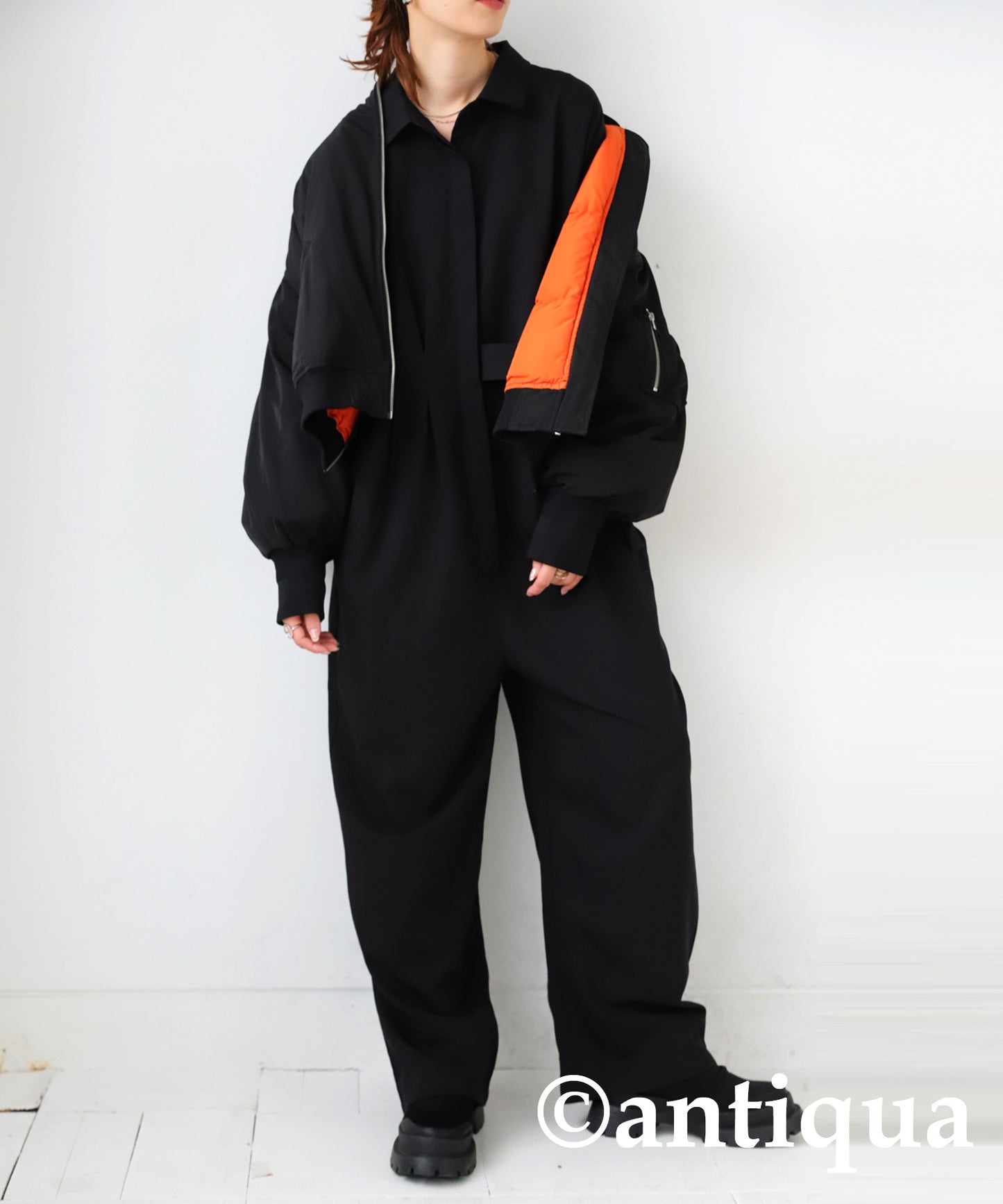 Asymmetry Design Jumpsuit Ladies