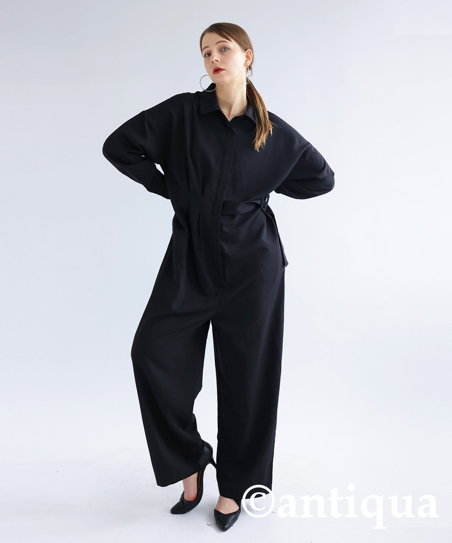 Asymmetry Design Jumpsuit Ladies