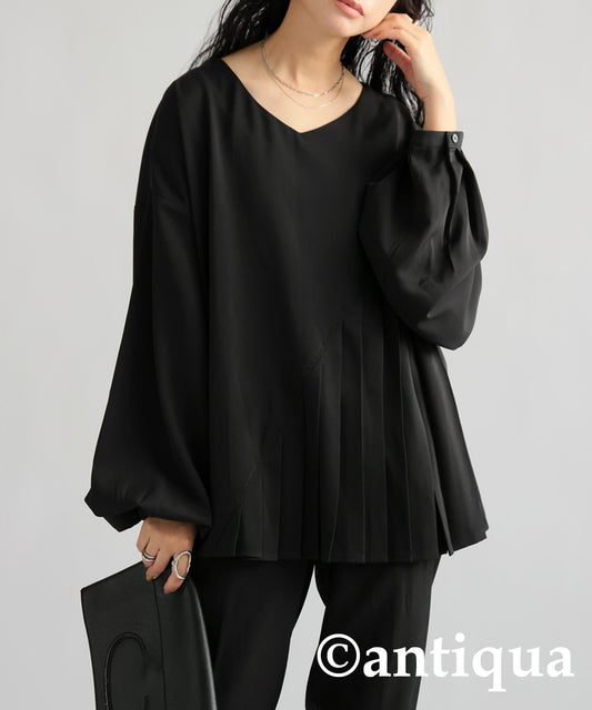 Asymmetry Design Tops Ladies