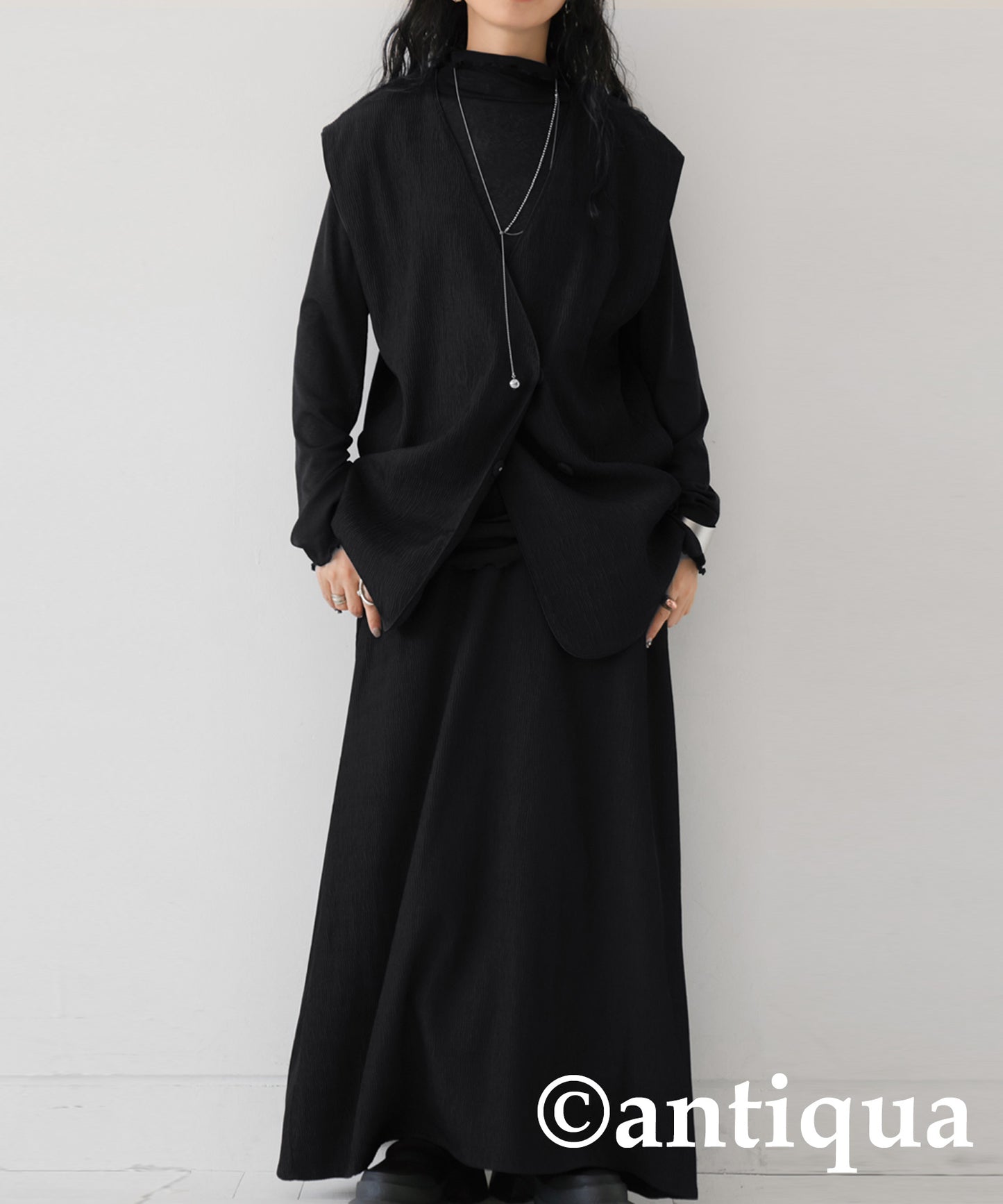 Line long skirt Ladies