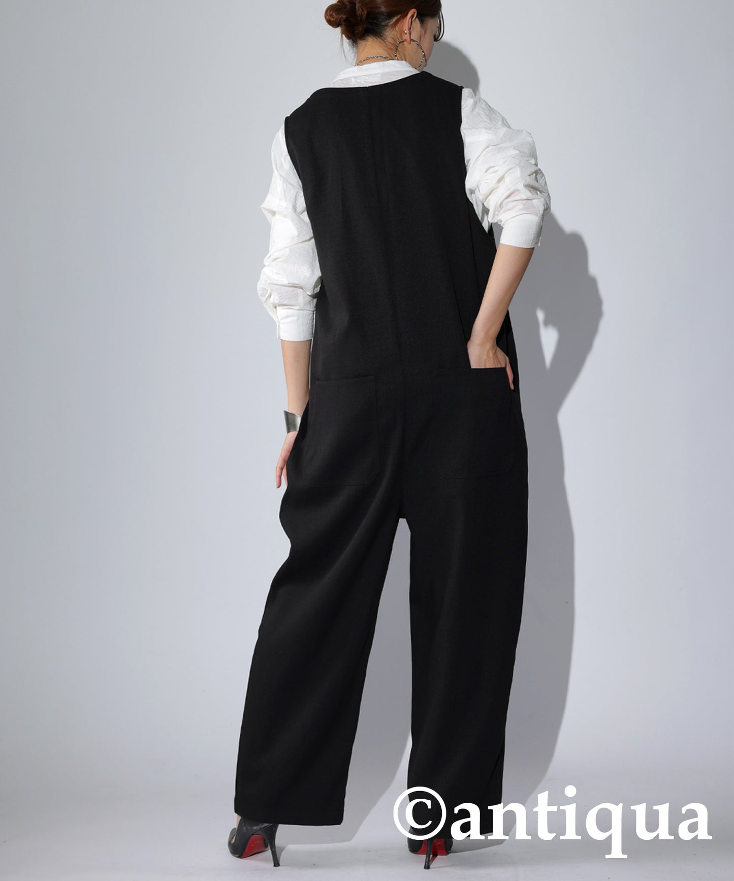 Jacquard fabric Overalls Ladies