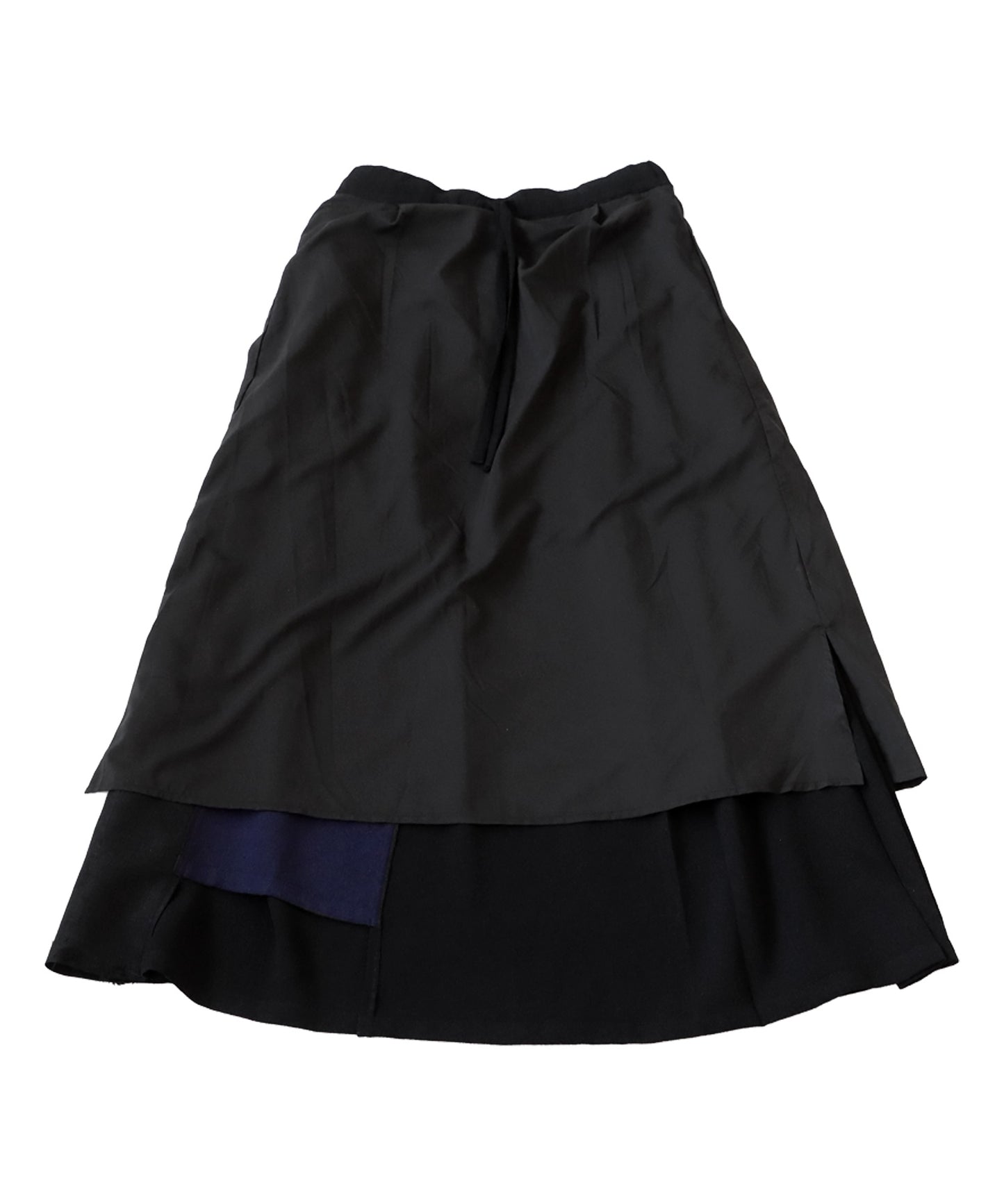 Different Material Switching Color Scheme Skirt Ladies