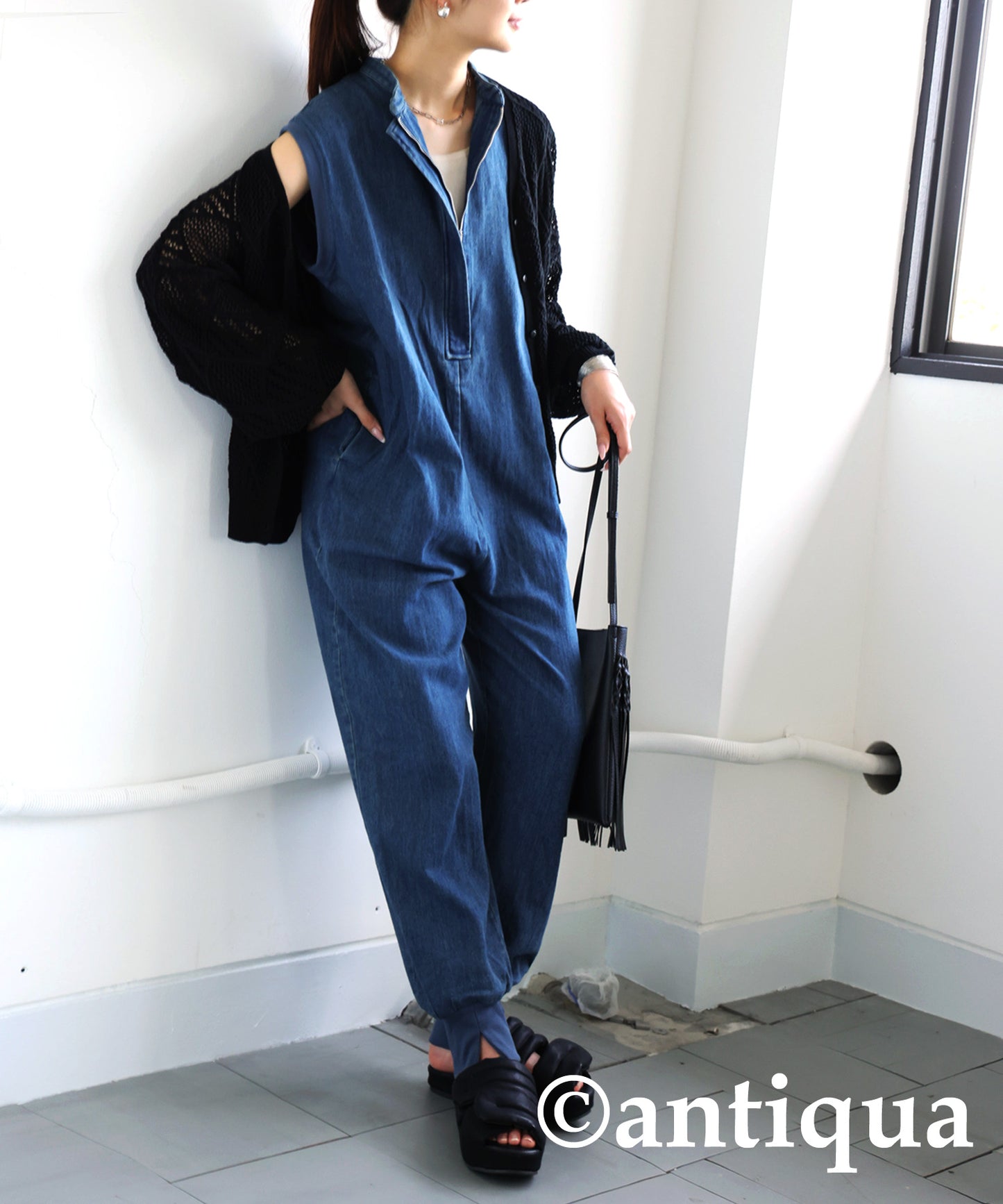 Denim Jumpsuit Ladies