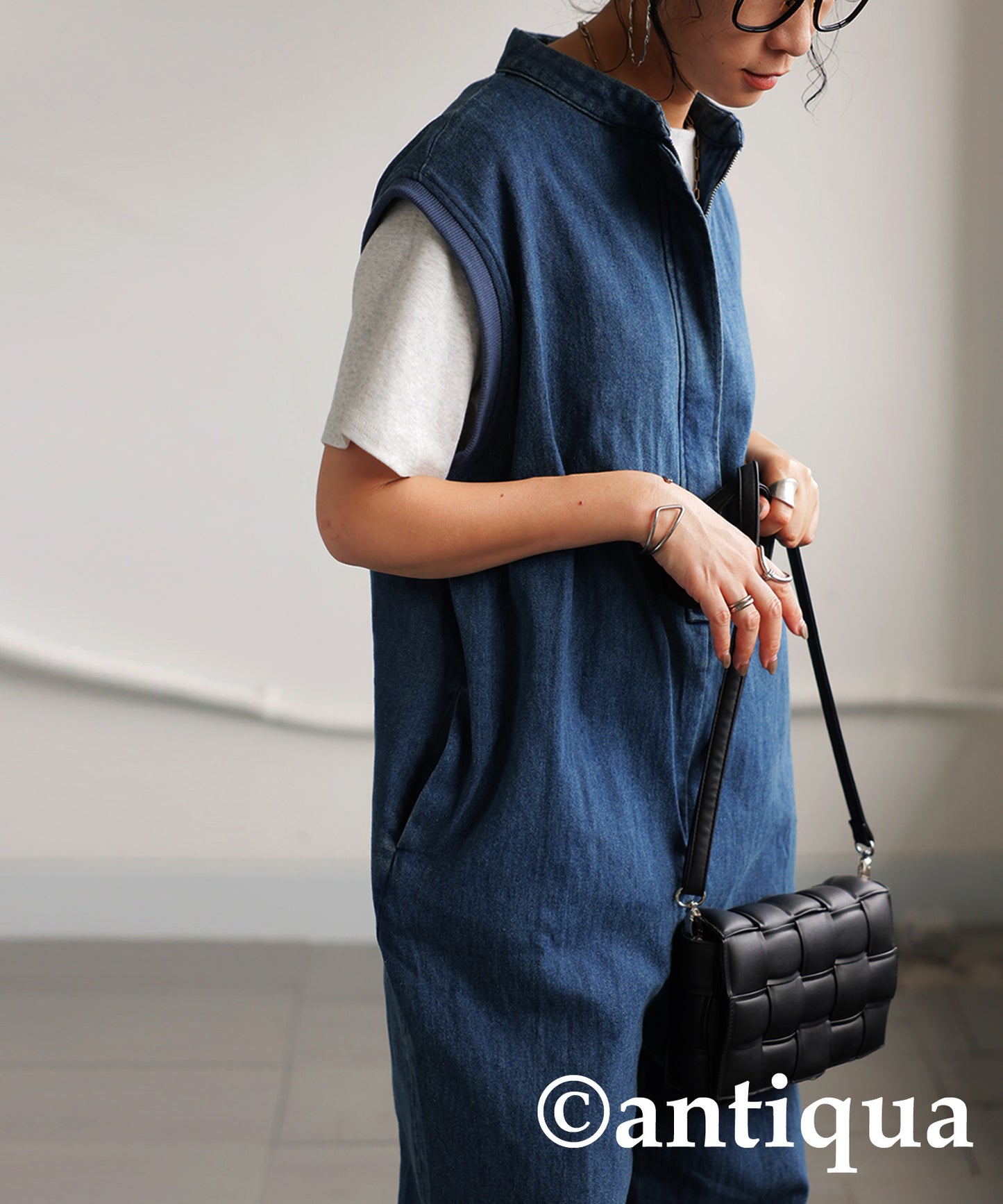 Denim Jumpsuit Ladies