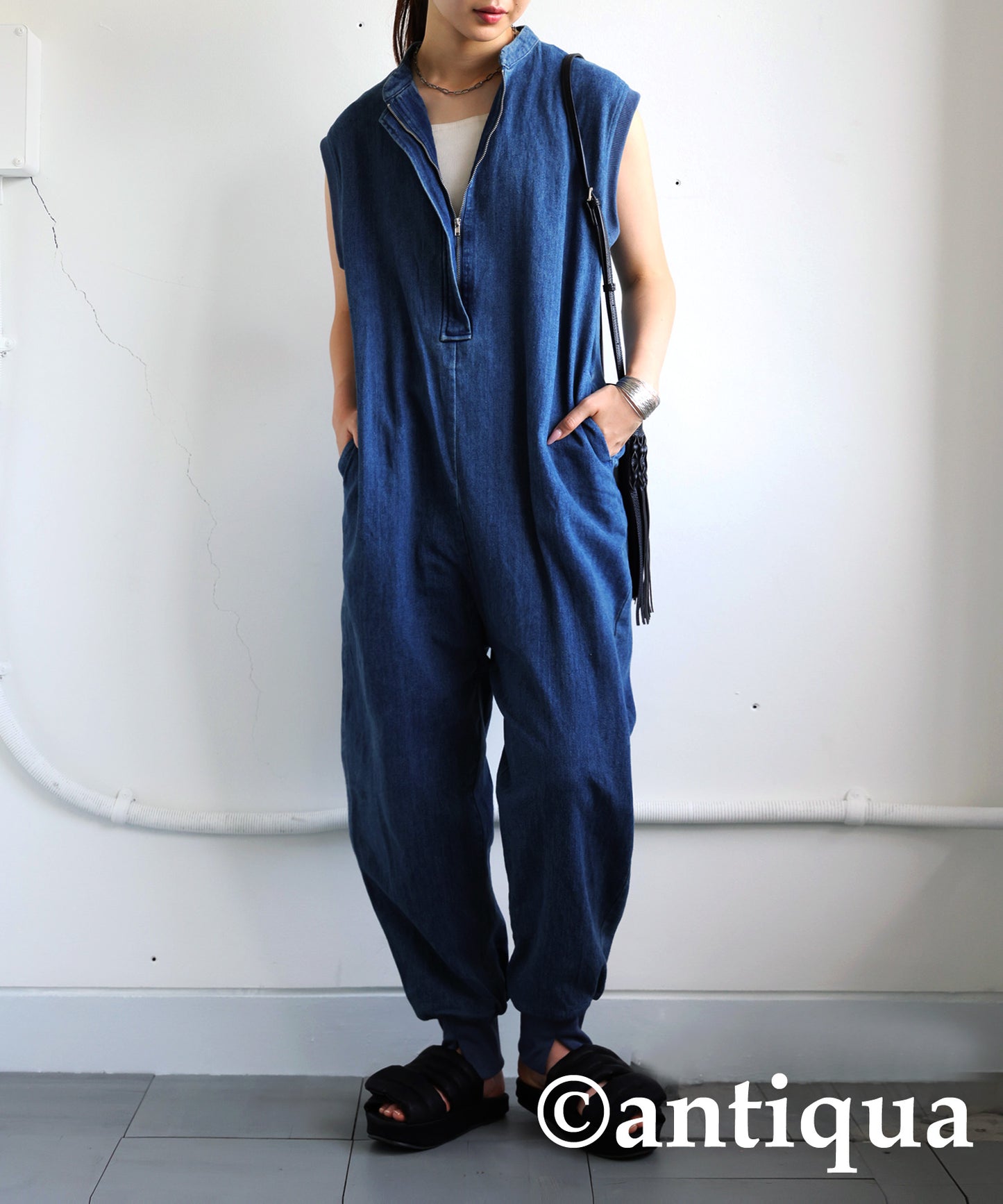 Denim Jumpsuit Ladies