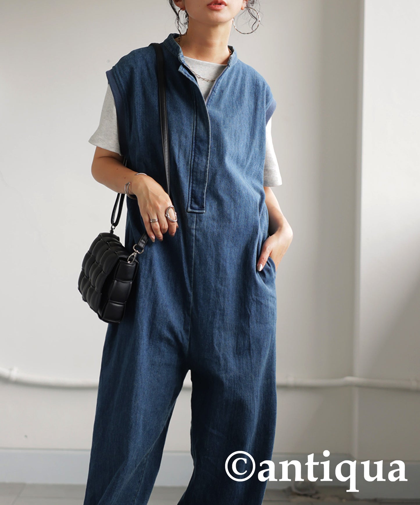 Denim Jumpsuit Ladies