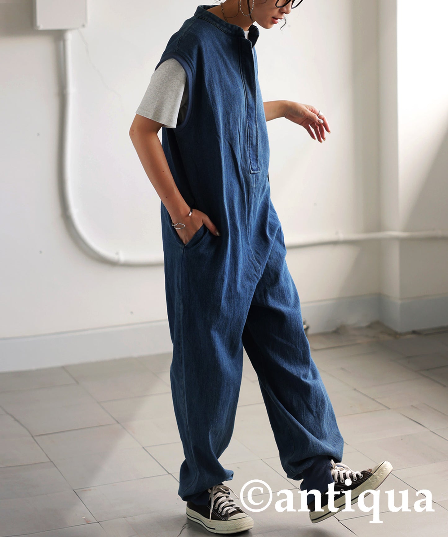 Denim Jumpsuit Ladies