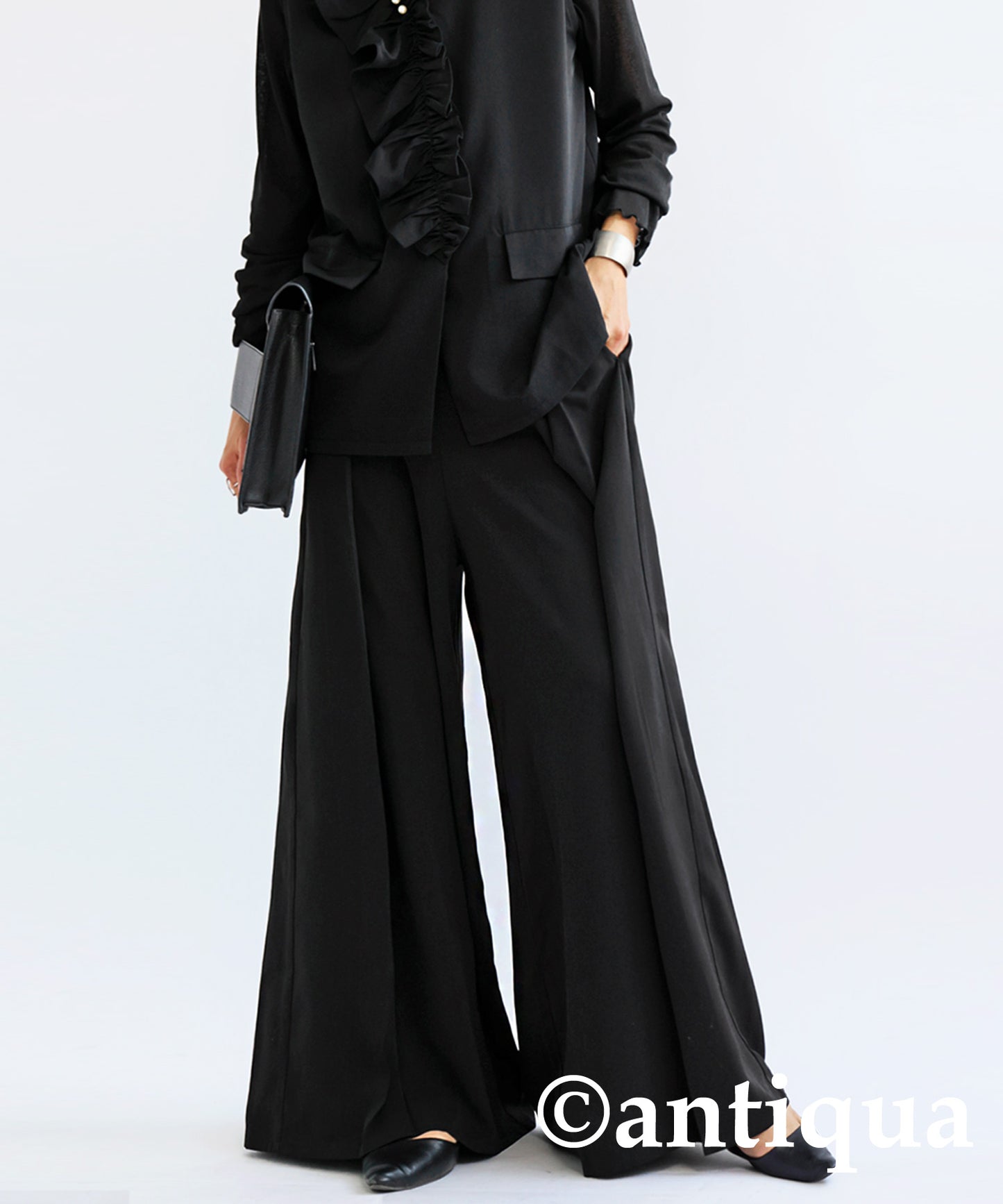 Tuckwide Pants Ladies