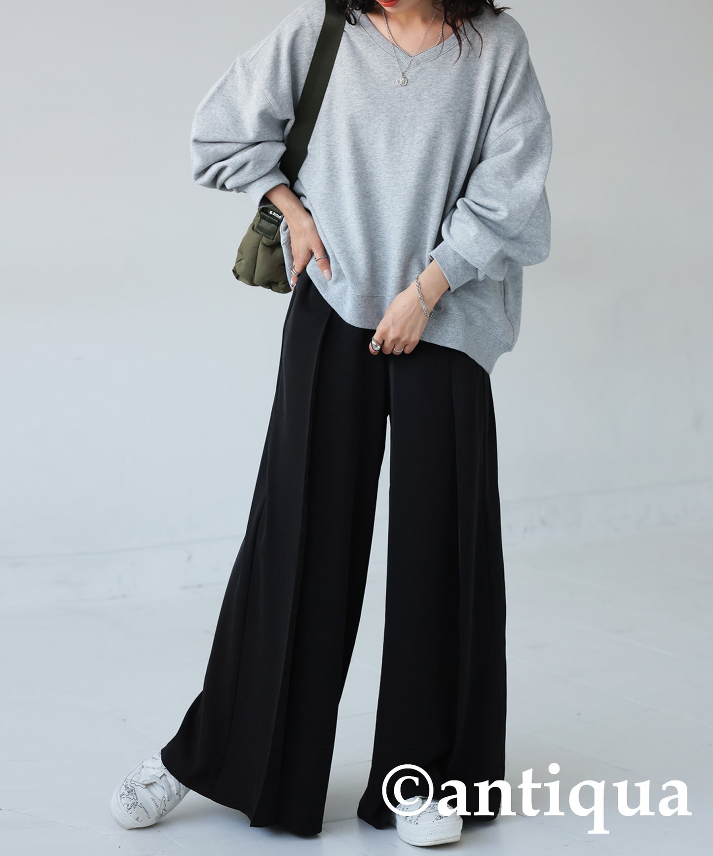 Tuckwide Pants Ladies