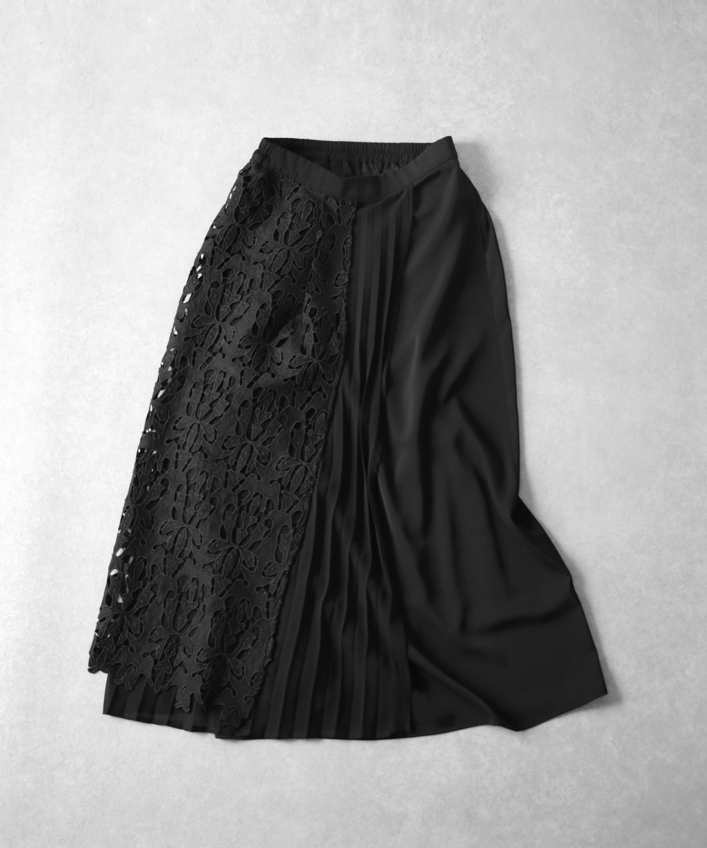 Lace Pleated Skirt Ladies