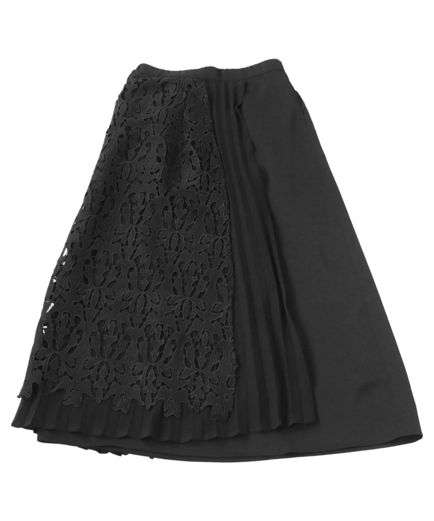 Lace Pleated Skirt Ladies