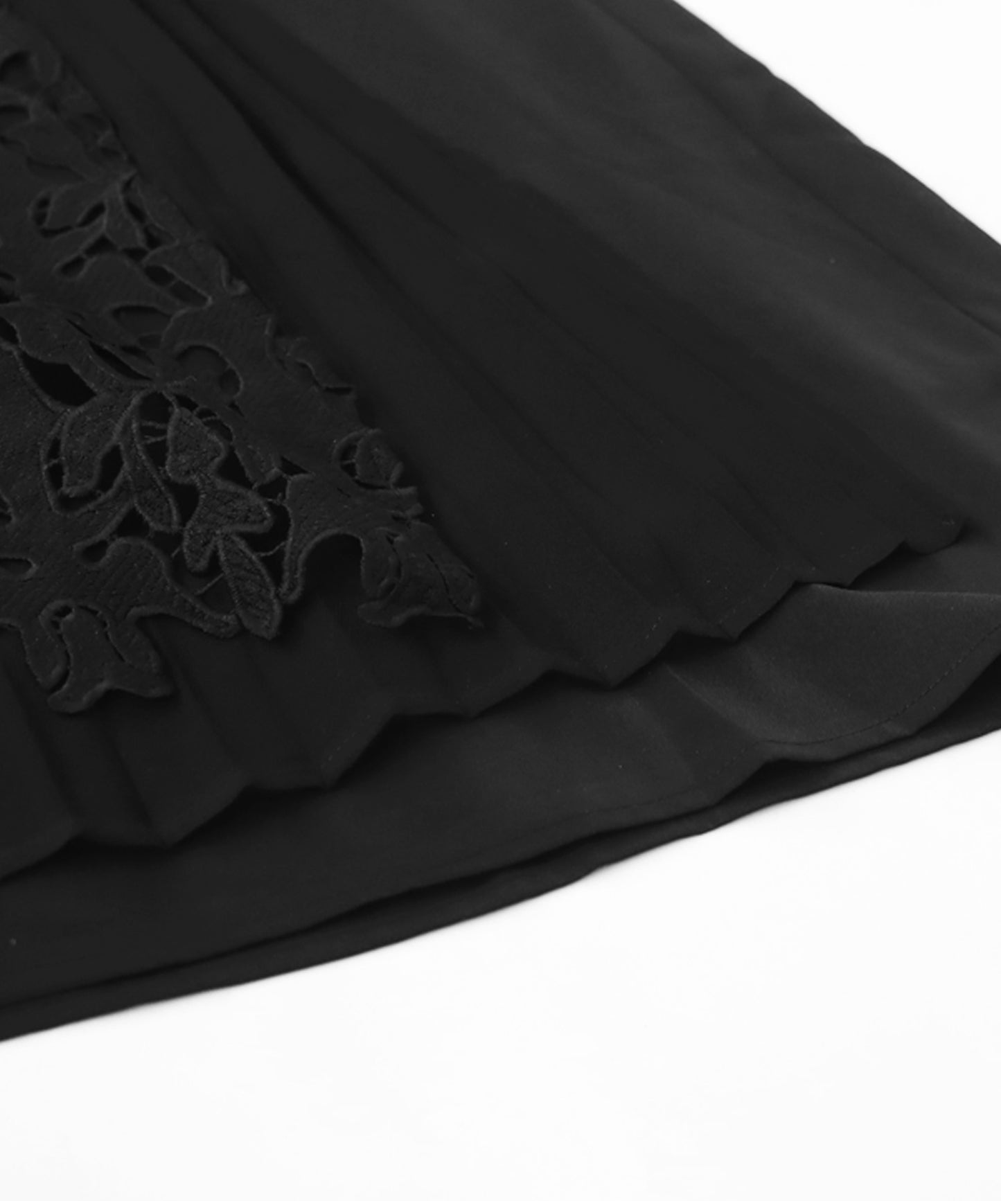 Lace Pleated Skirt Ladies