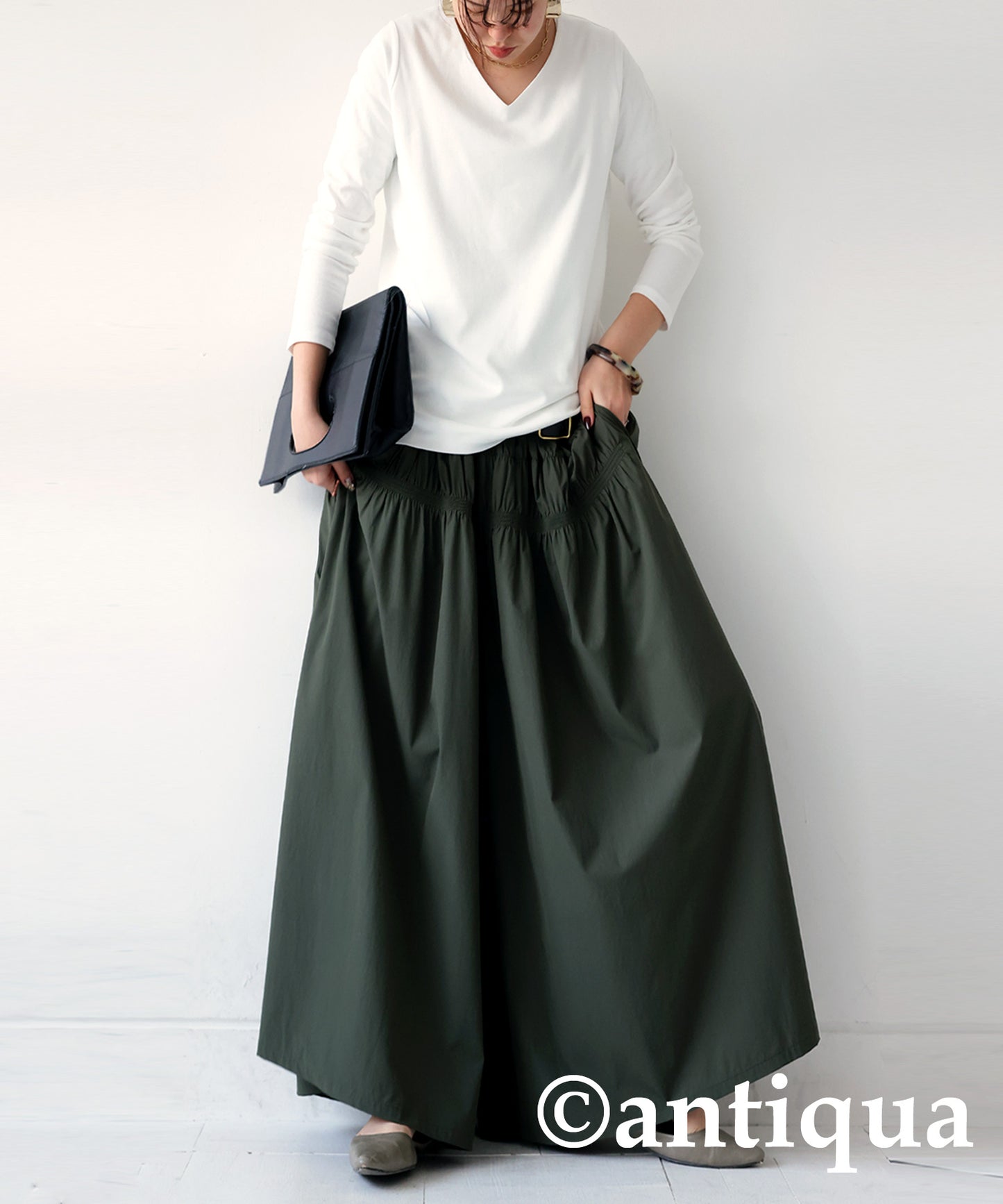 Shiring Wide Pants Ladies