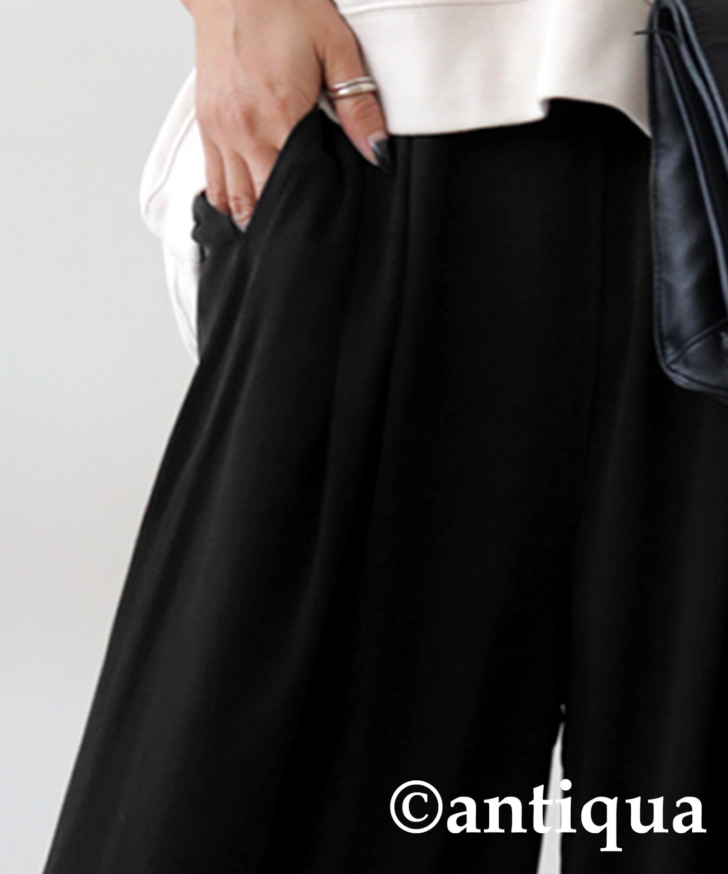 Tuck Wide Pants Ladies