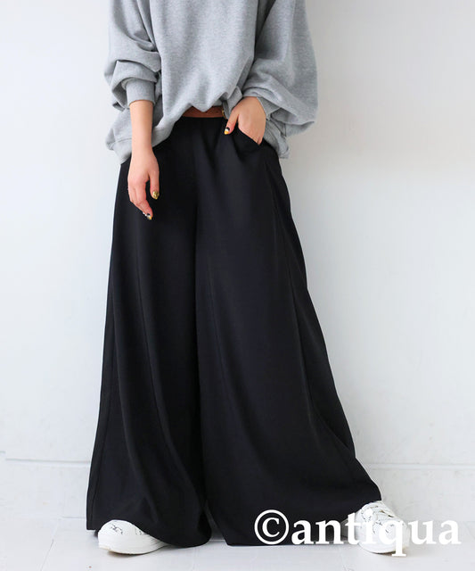 Wide Silhouette Pants Ladies