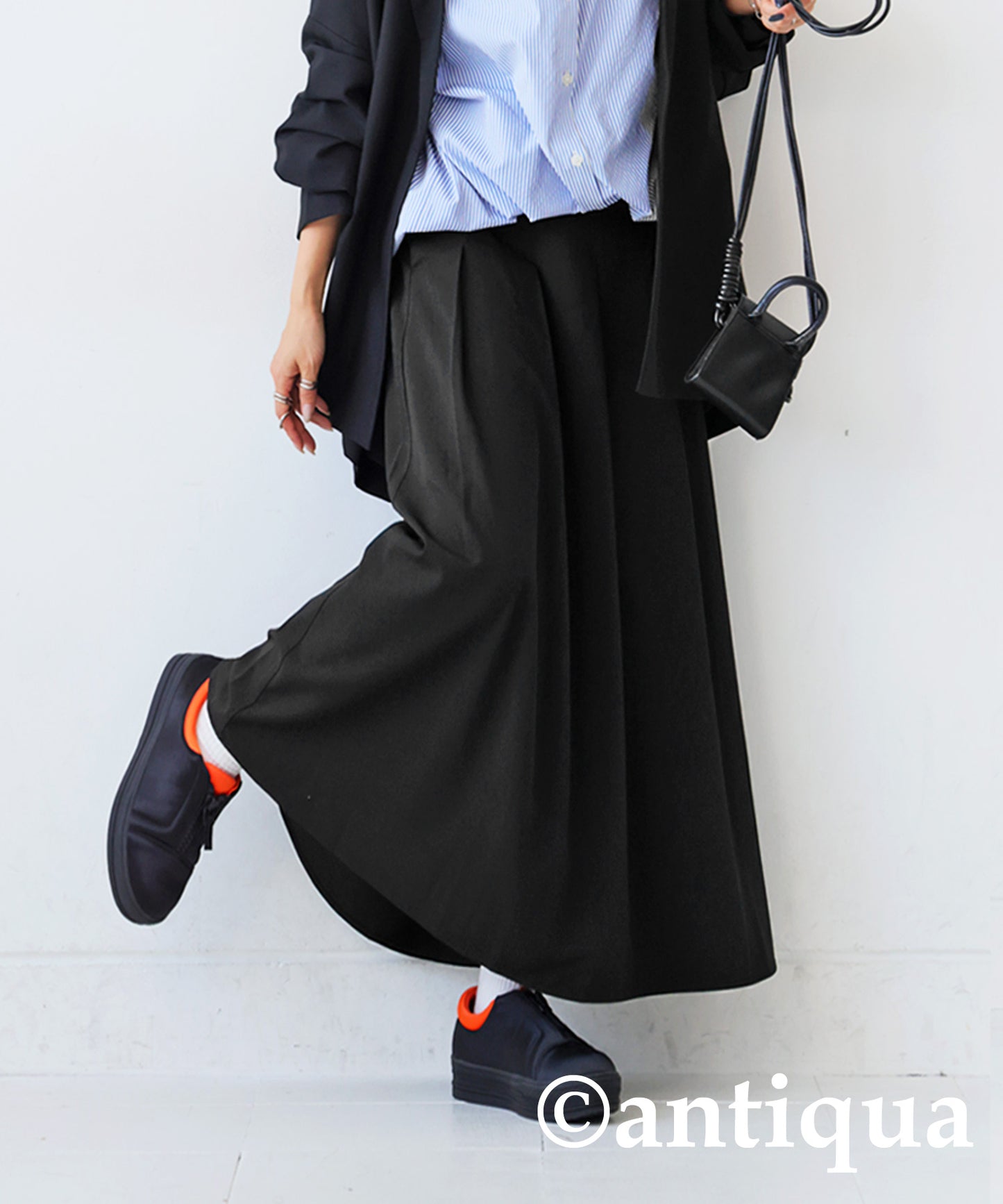 Pleated Tuck Skirt Ladies