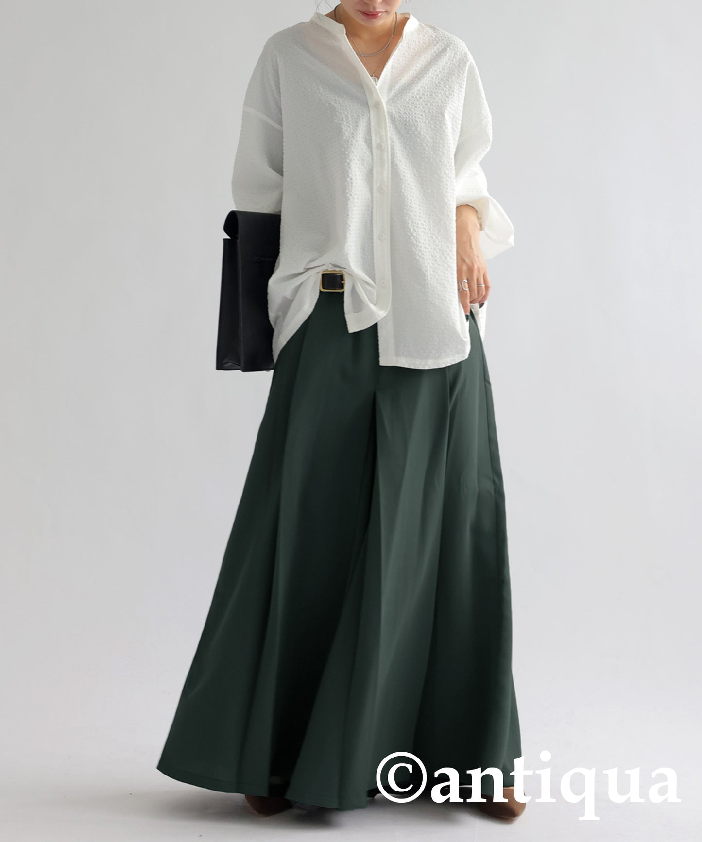 Tack Wide Flare Pants Ladies