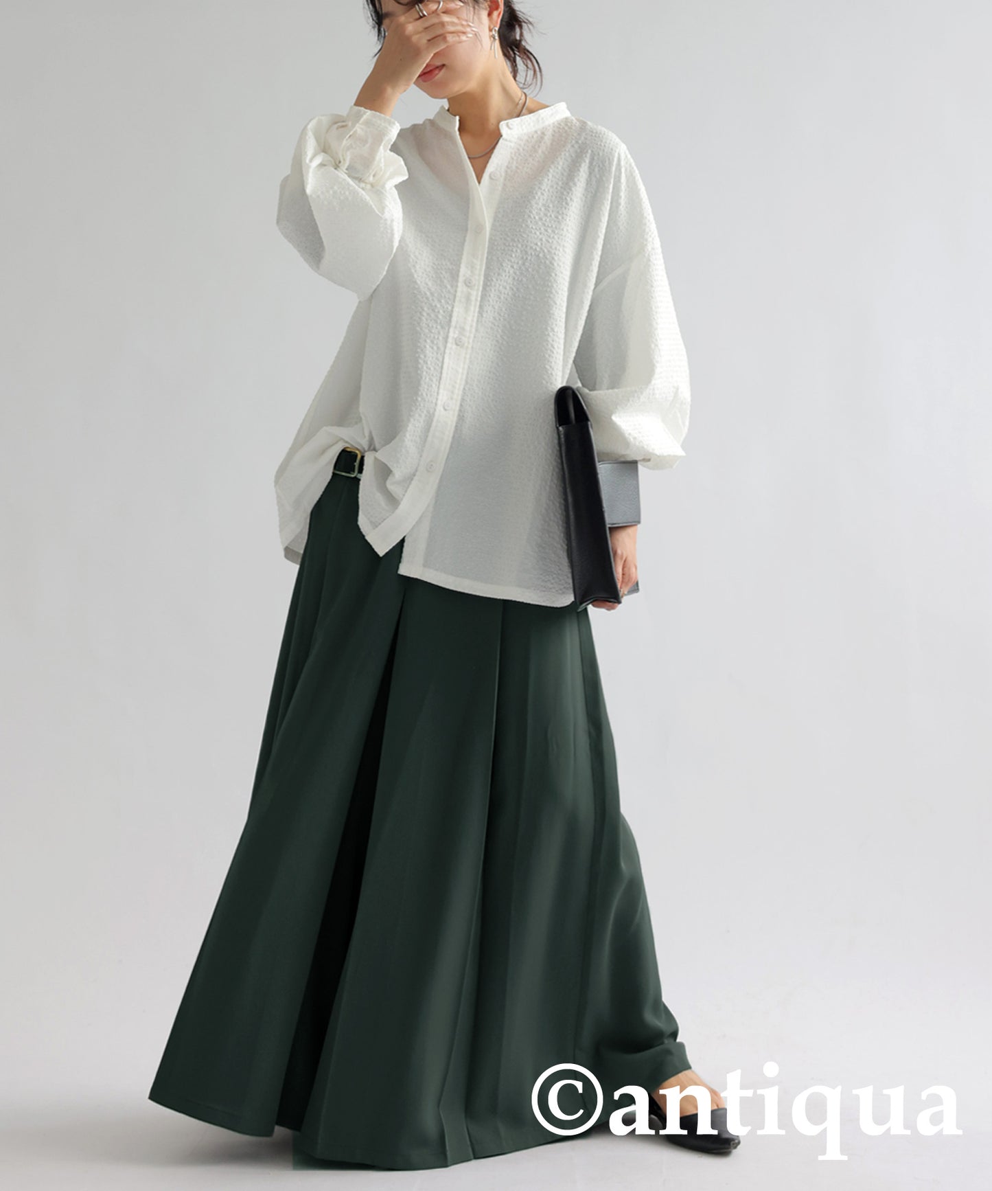 Tack Wide Flare Pants Ladies