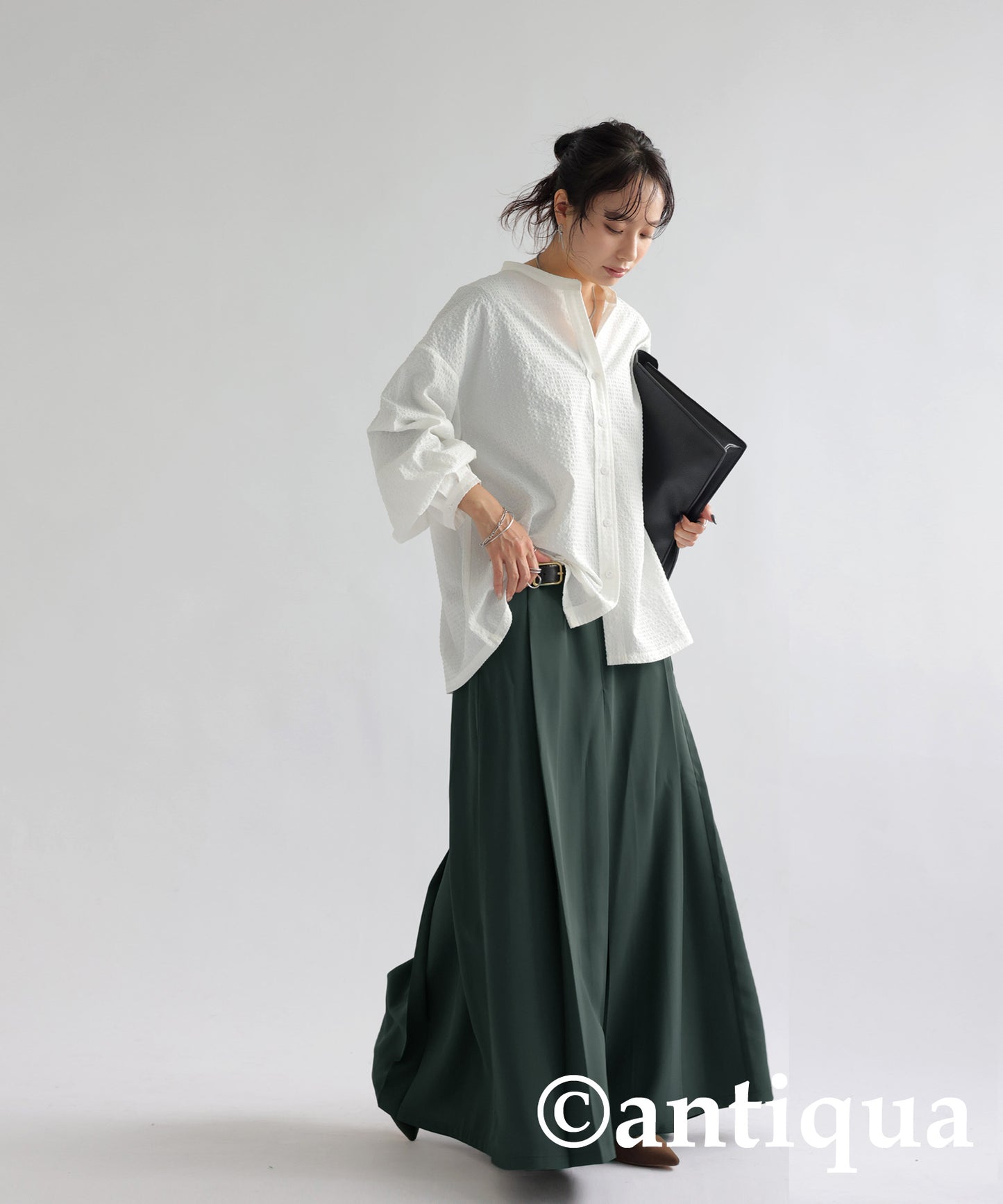 Tack Wide Flare Pants Ladies