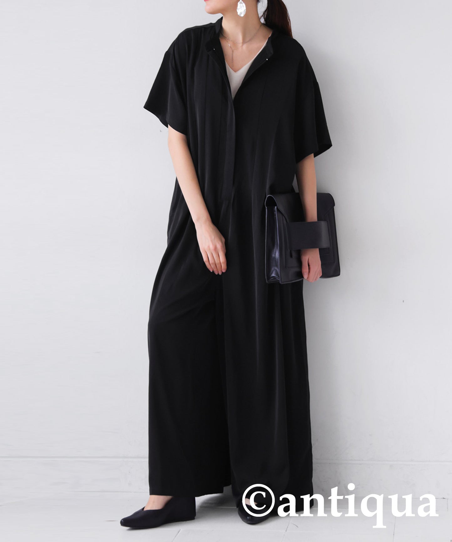 Short Sleeve Jumpsuit Ladies