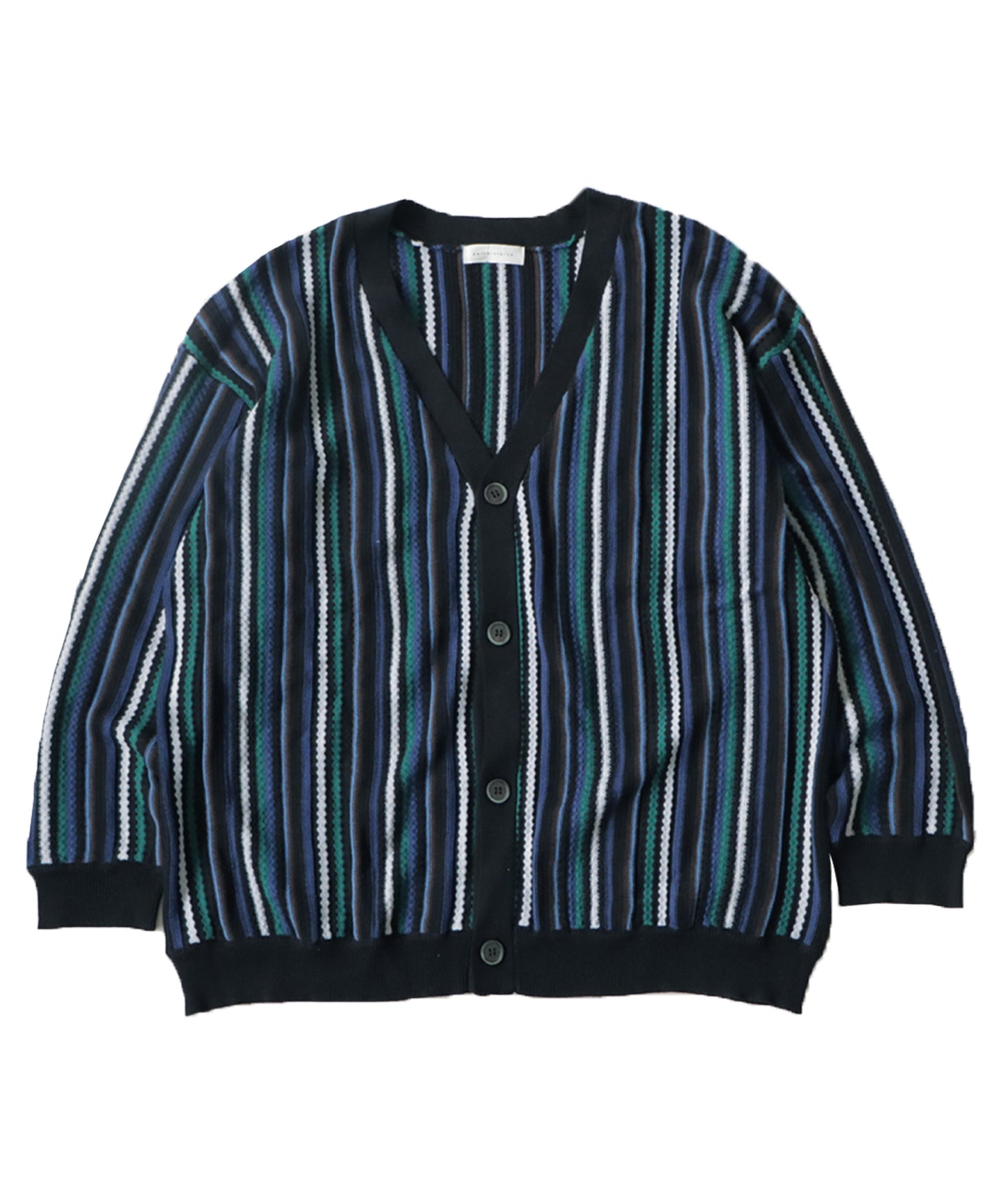 Stripe Knit Cardigan Ladies