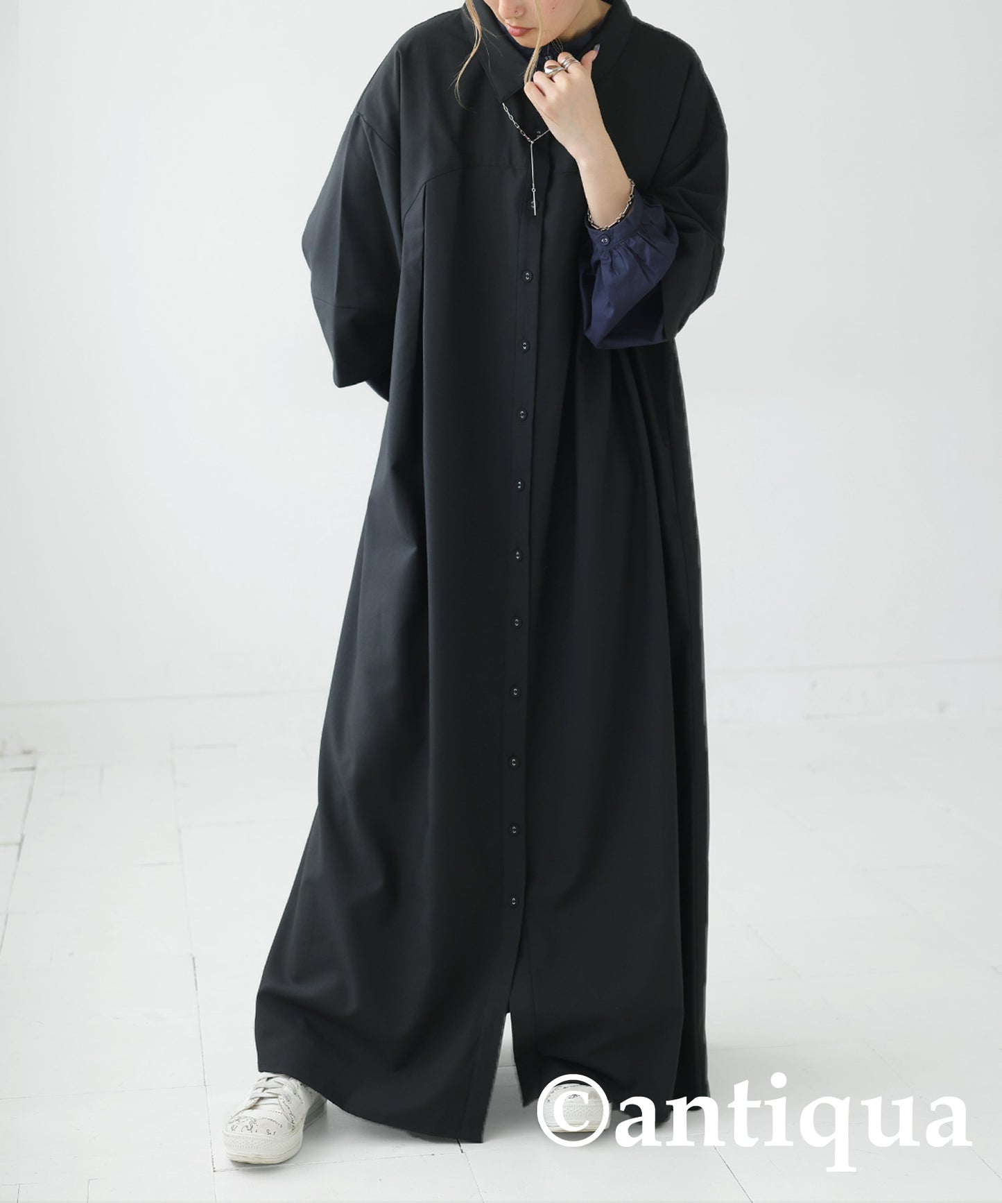 Layered Shirt Dress Ladies