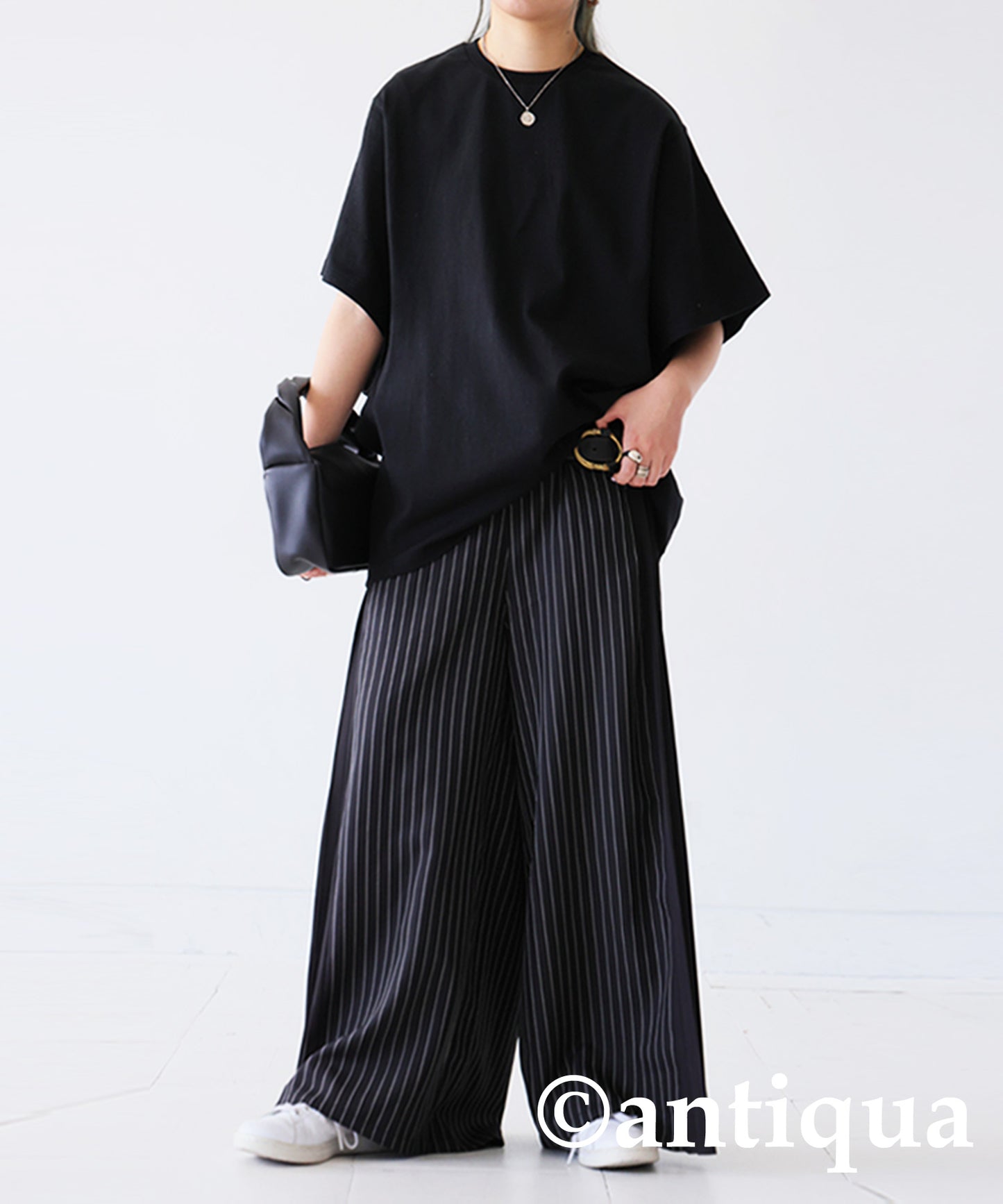 Pleated Design Pants Ladies