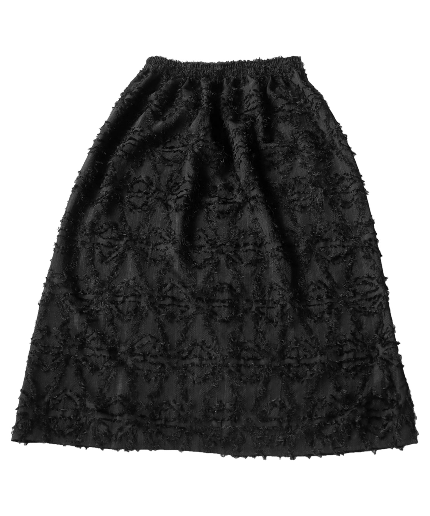 Jacquard Fringe Skirt Ladies