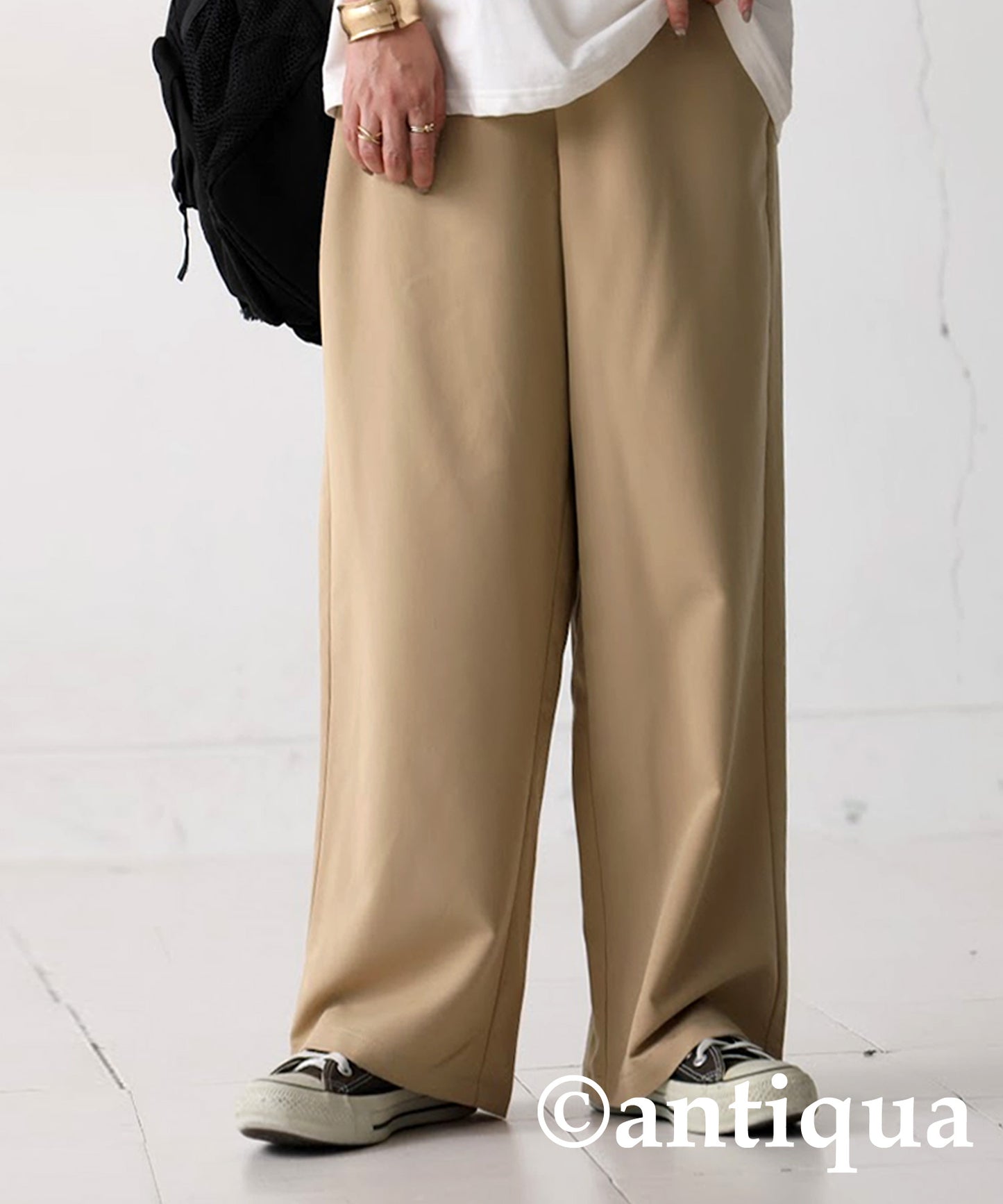 Wide Straight Pants Ladies