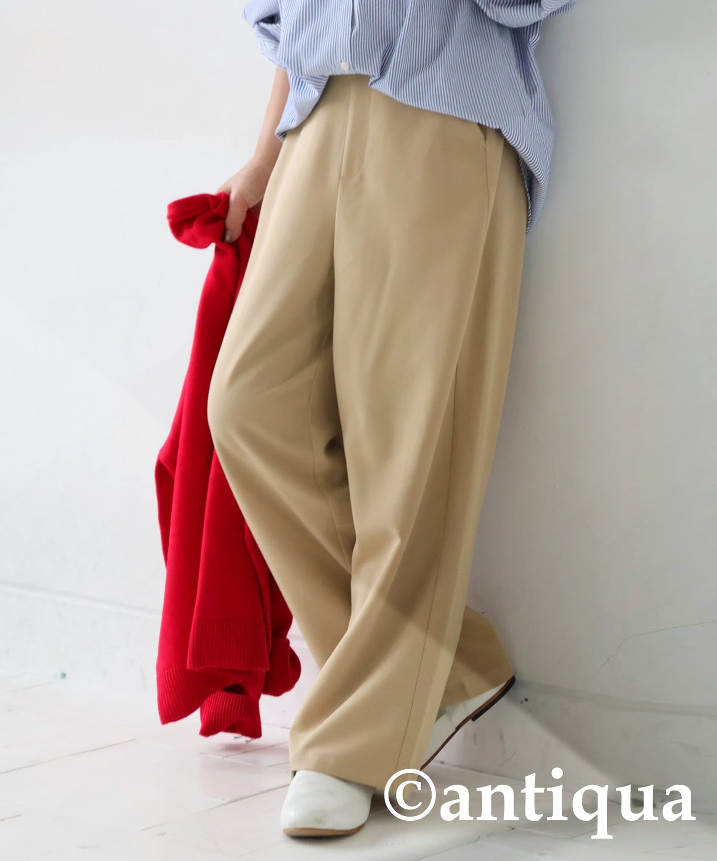 Wide Straight Pants Ladies