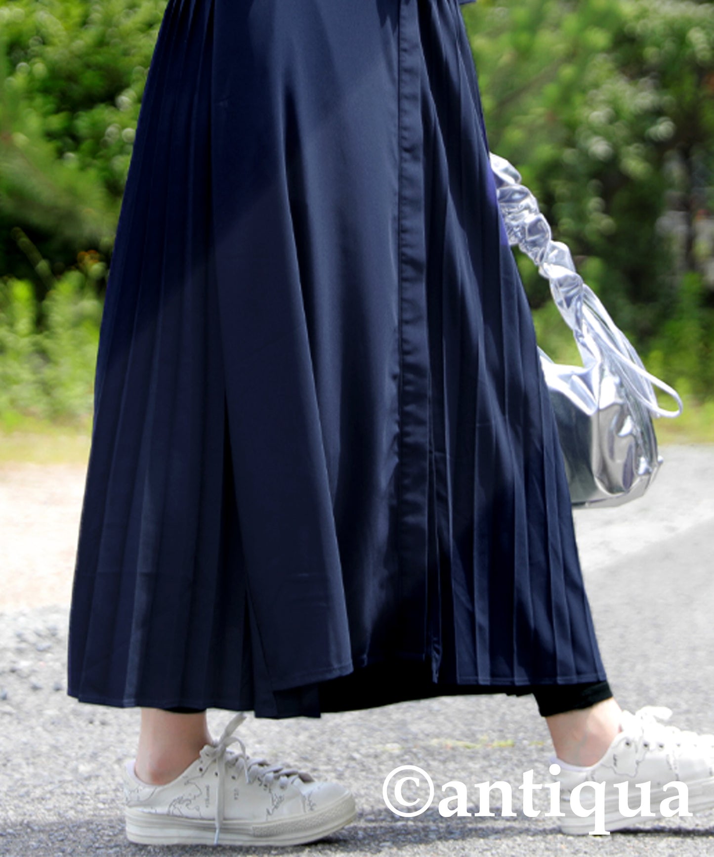 Asymmetrical Pleated Dress Ladies