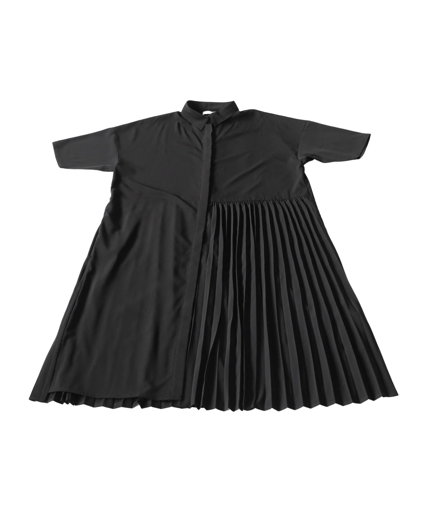 Asymmetrical Pleated Dress Ladies