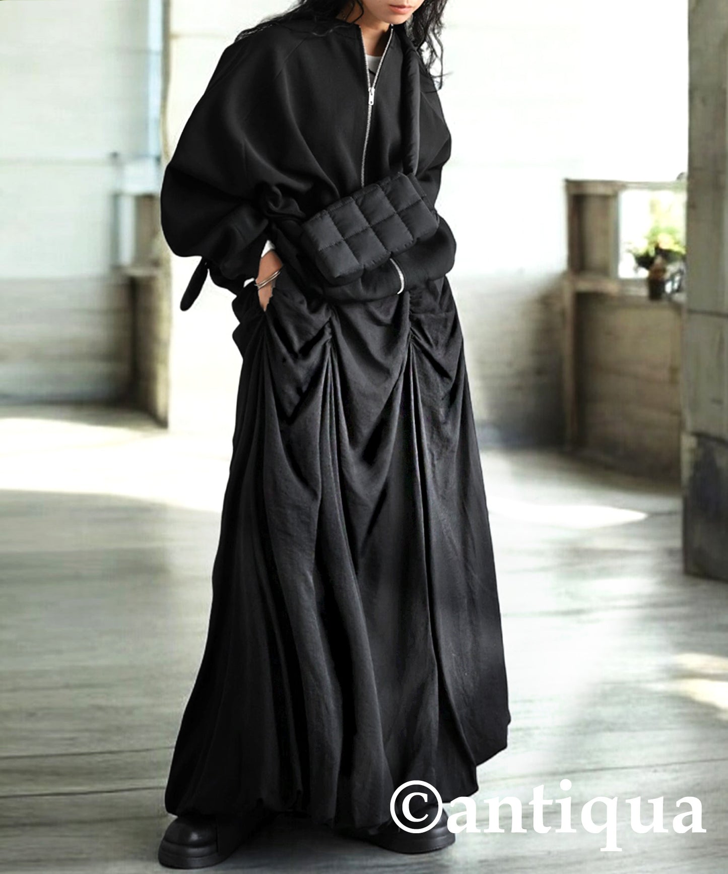 Gathered Skirt Ladies