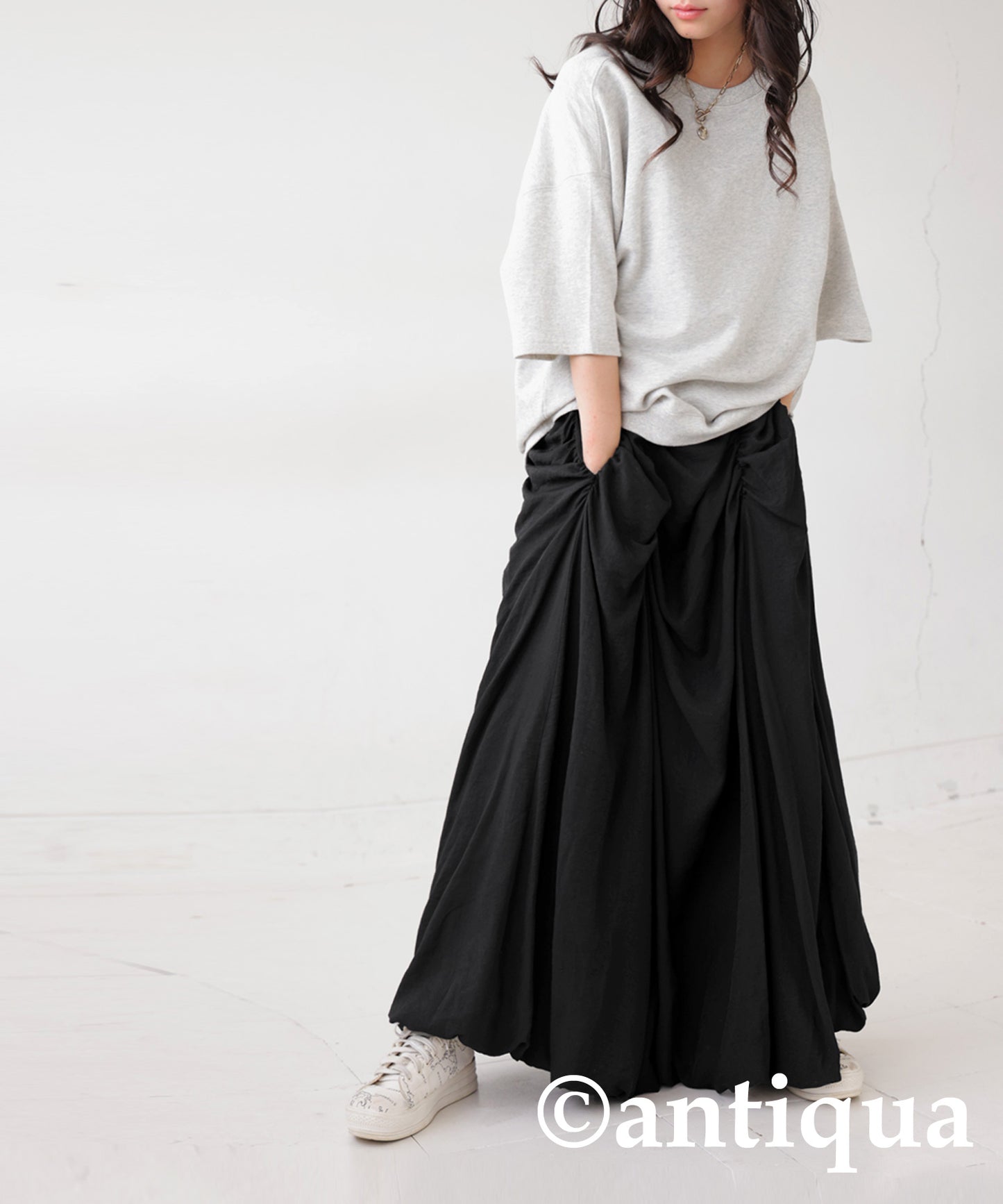 Gathered Skirt Ladies