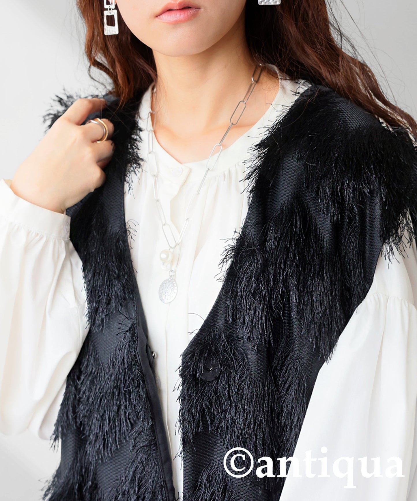 Fringe Vest Ladies