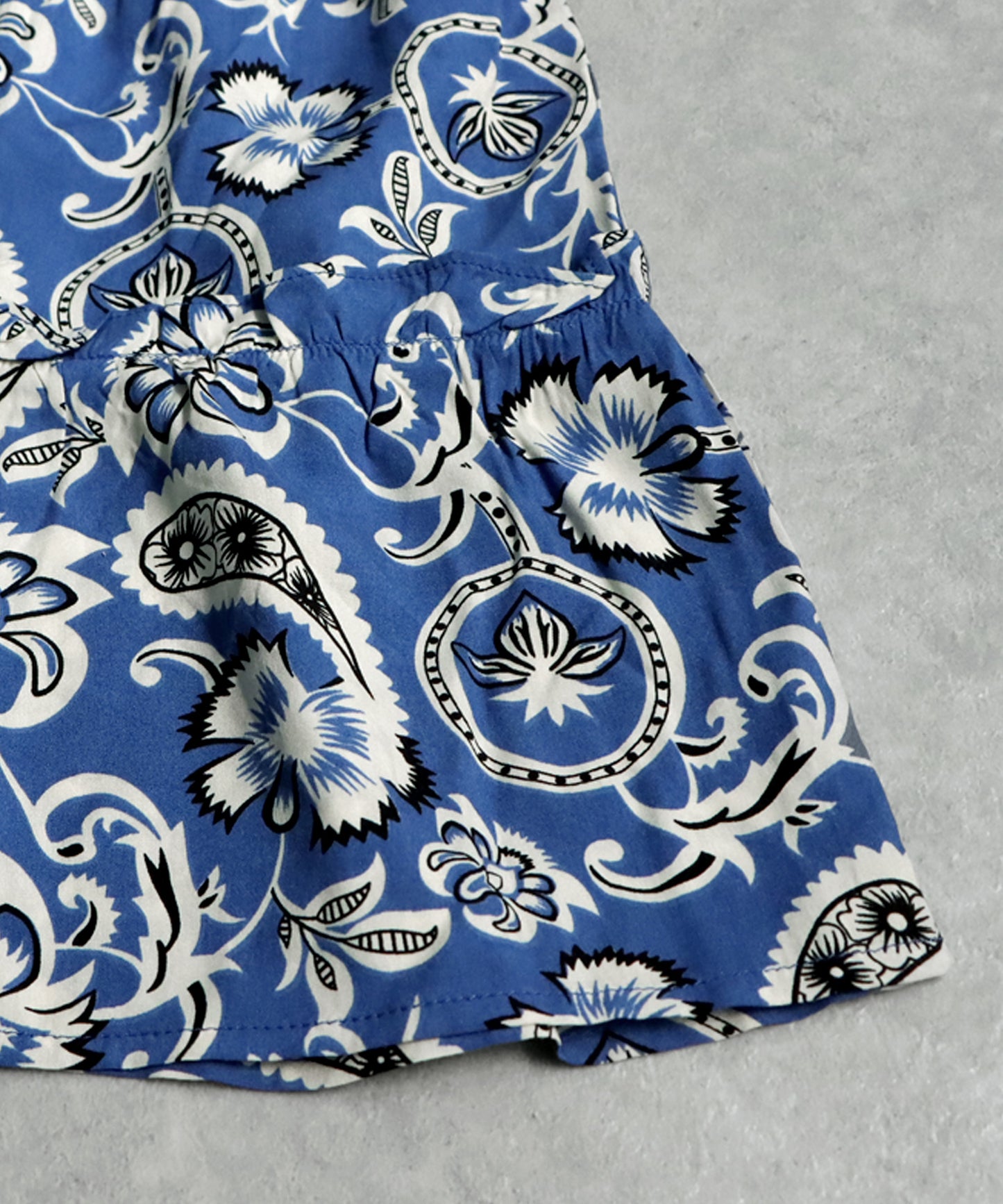 Paisley Floral Pattern Dress Ladies