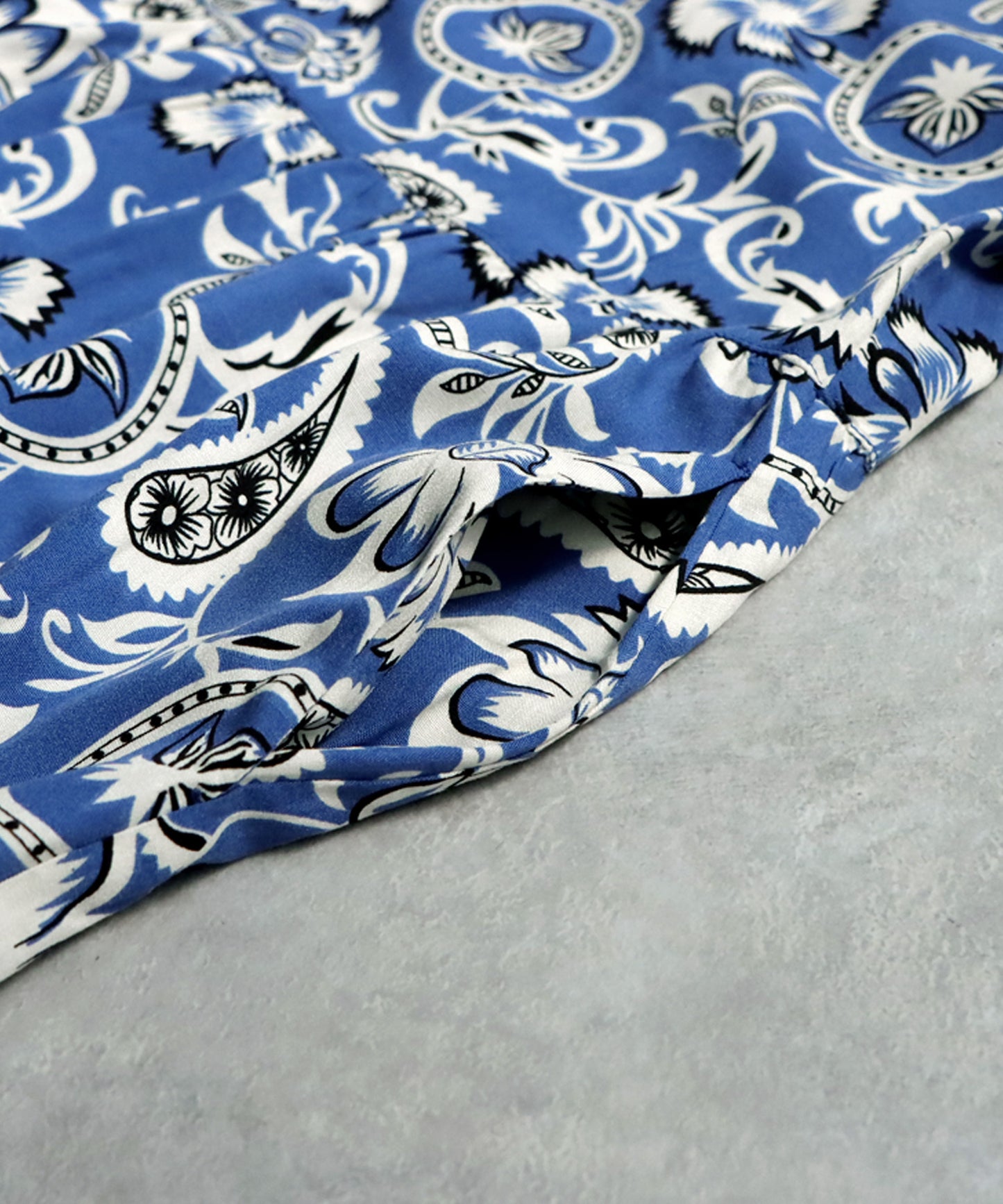 Paisley Floral Pattern Dress Ladies