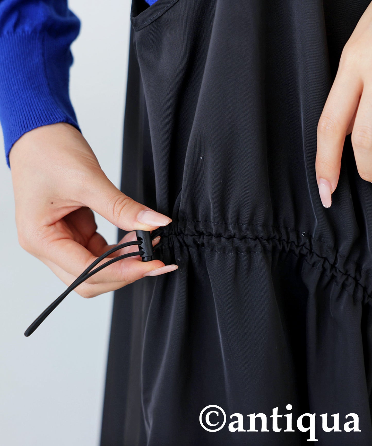 Shirring Drost One Piece Ladies